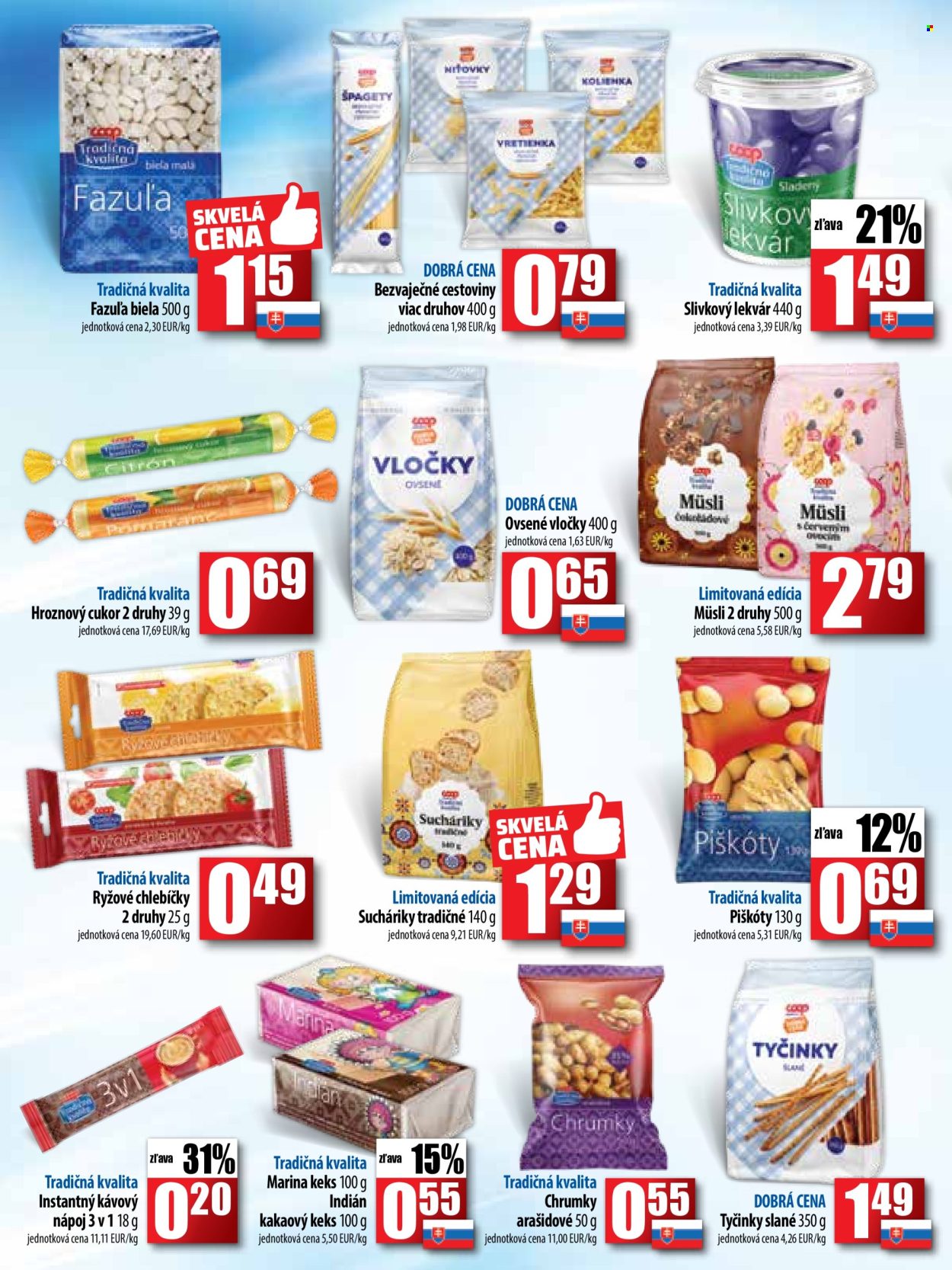 Leták COOP Jednota - 3.10.2024 - 16.10.2024. Strana 14