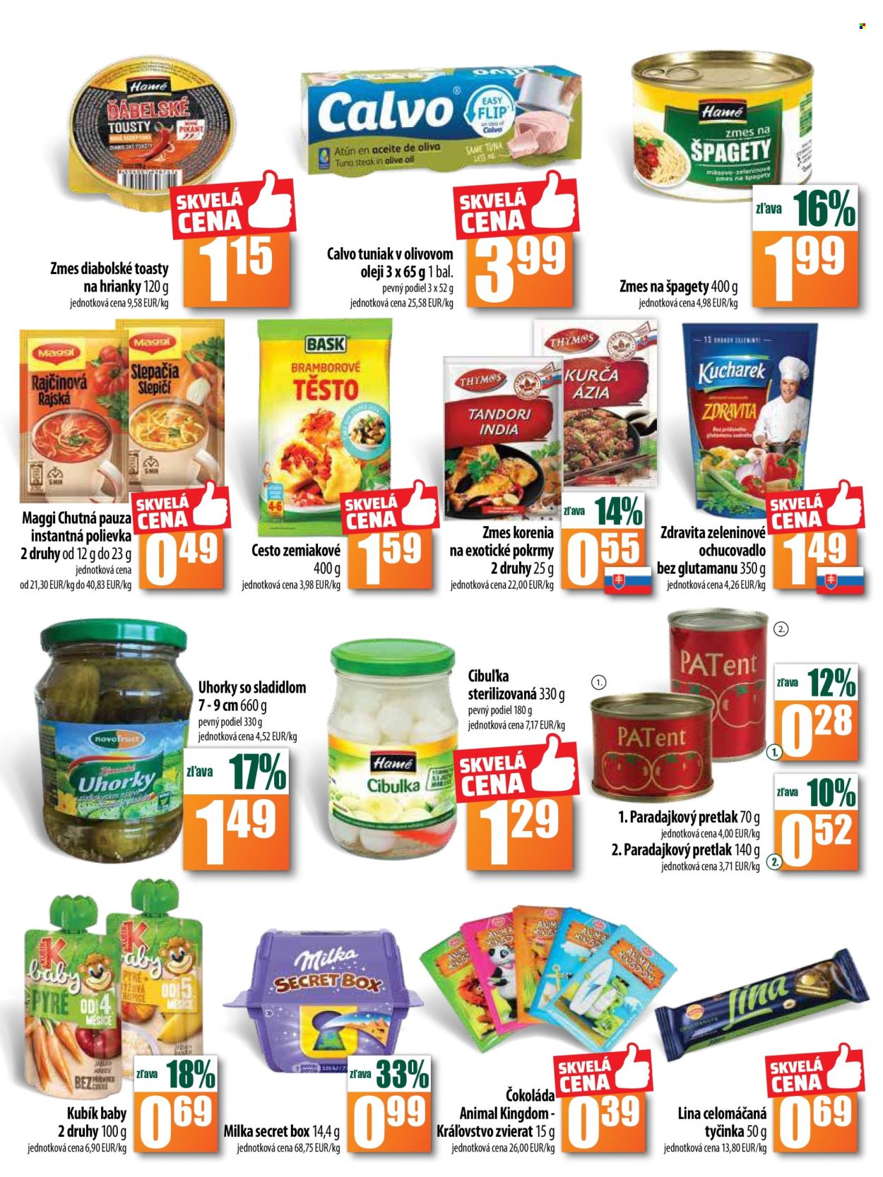 Leták COOP Jednota - 3.10.2024 - 9.10.2024. Strana 7