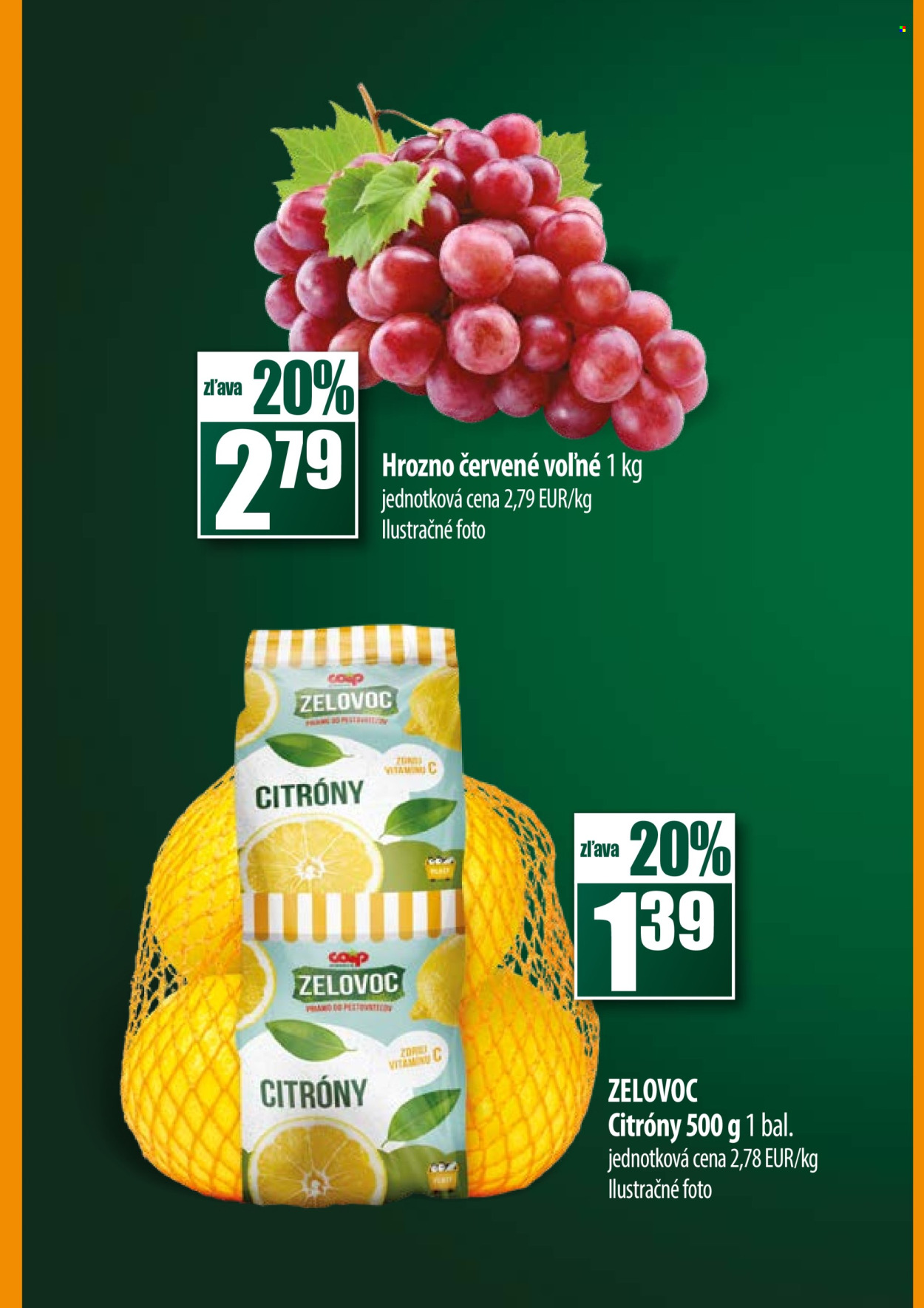 Leták COOP Jednota - 3.10.2024 - 9.10.2024. Strana 6