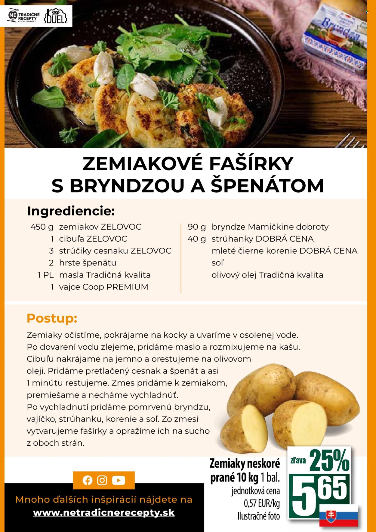 Leták COOP Jednota - 3.10.2024 - 9.10.2024. Strana 7