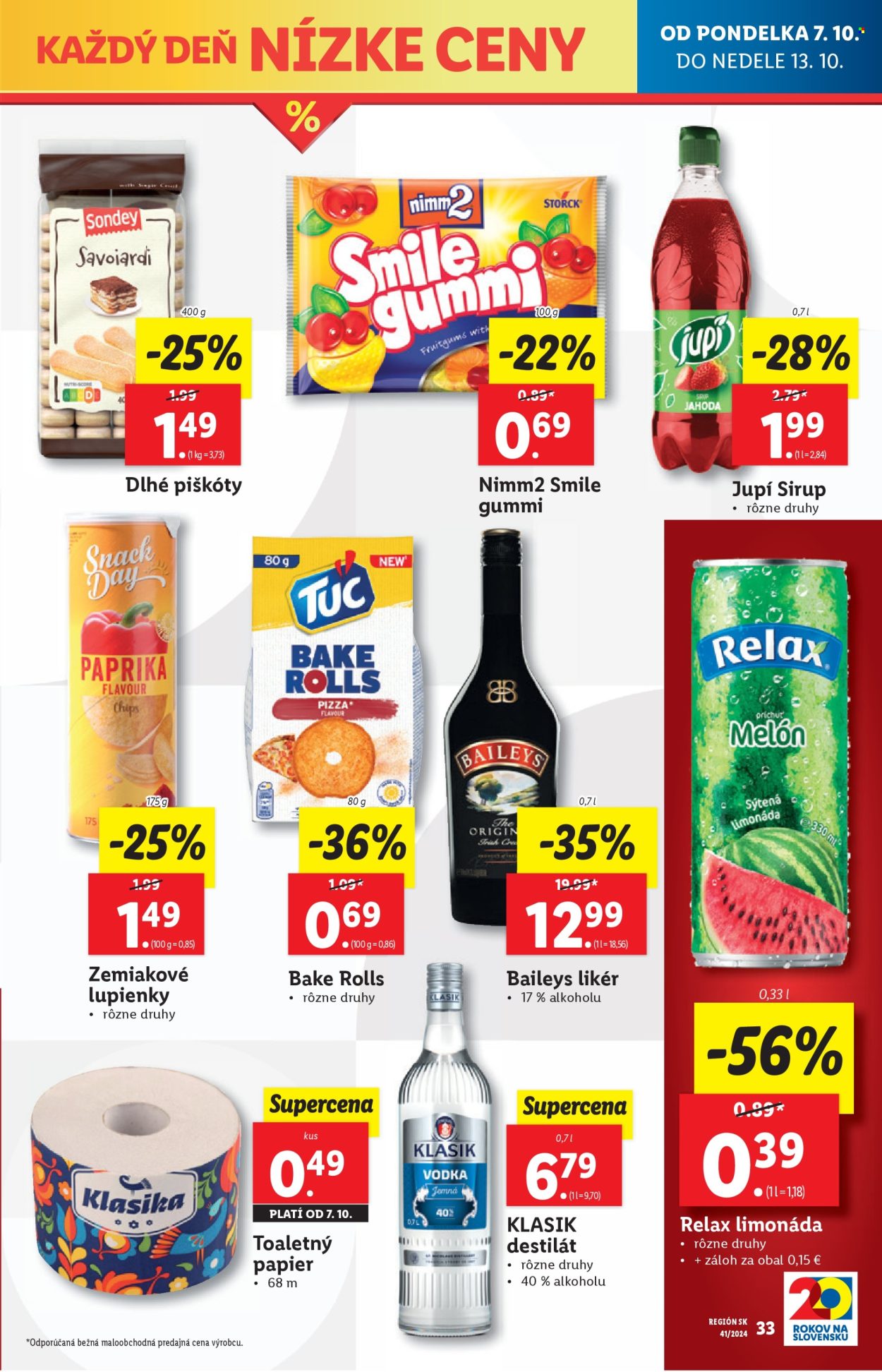 Leták Lidl - 7.10.2024 - 13.10.2024. Strana 39