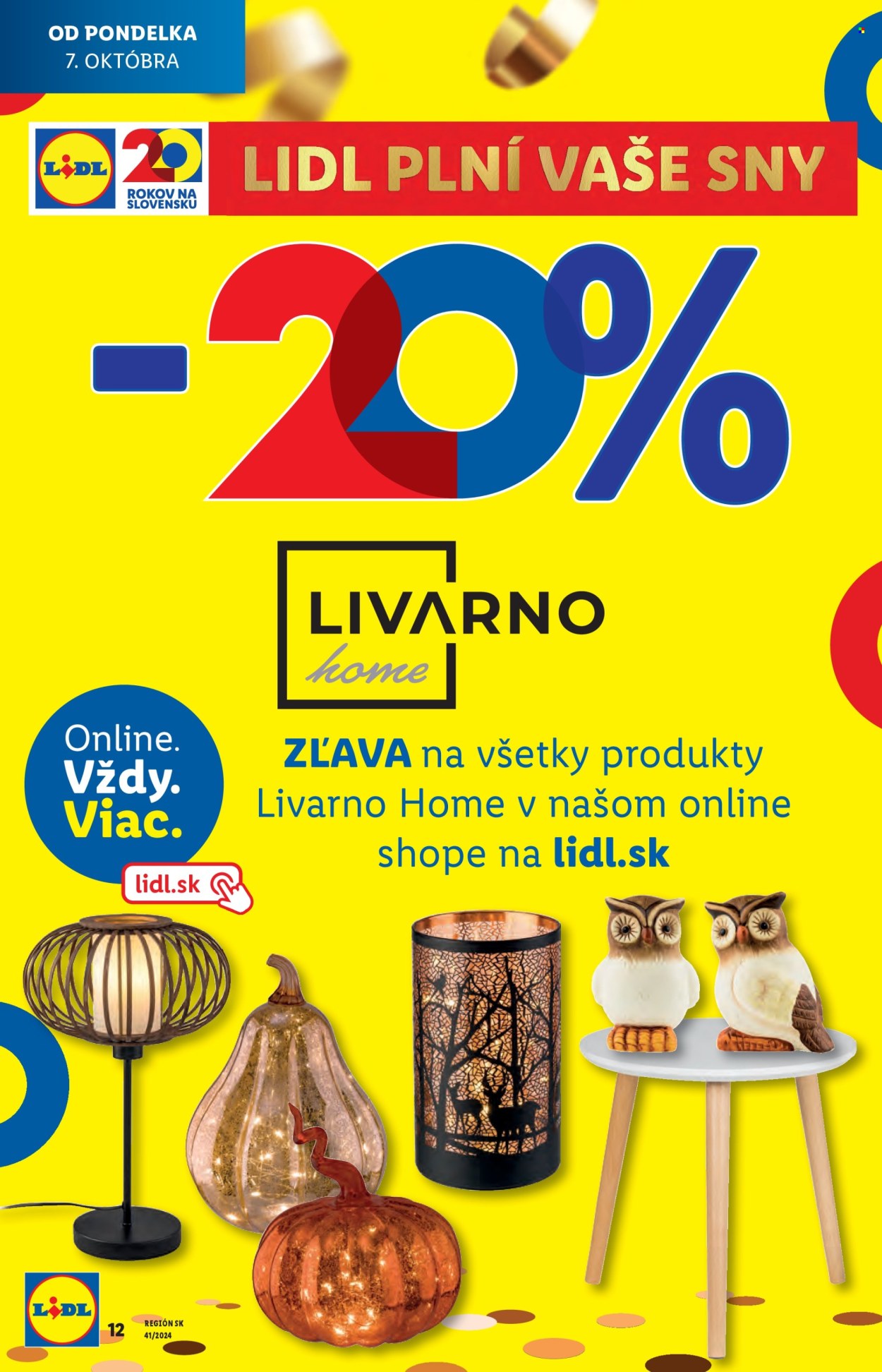 Leták Lidl - 7.10.2024 - 13.10.2024. Strana 60