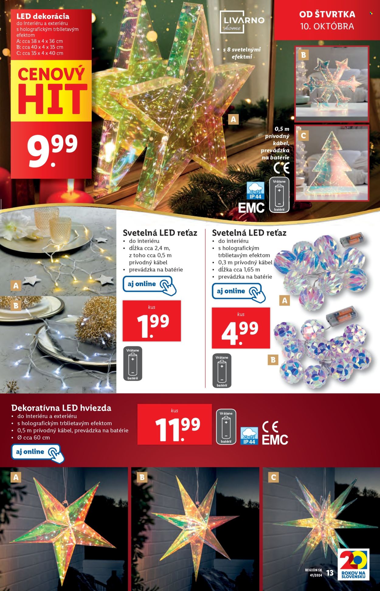 Leták Lidl - 7.10.2024 - 13.10.2024. Strana 63