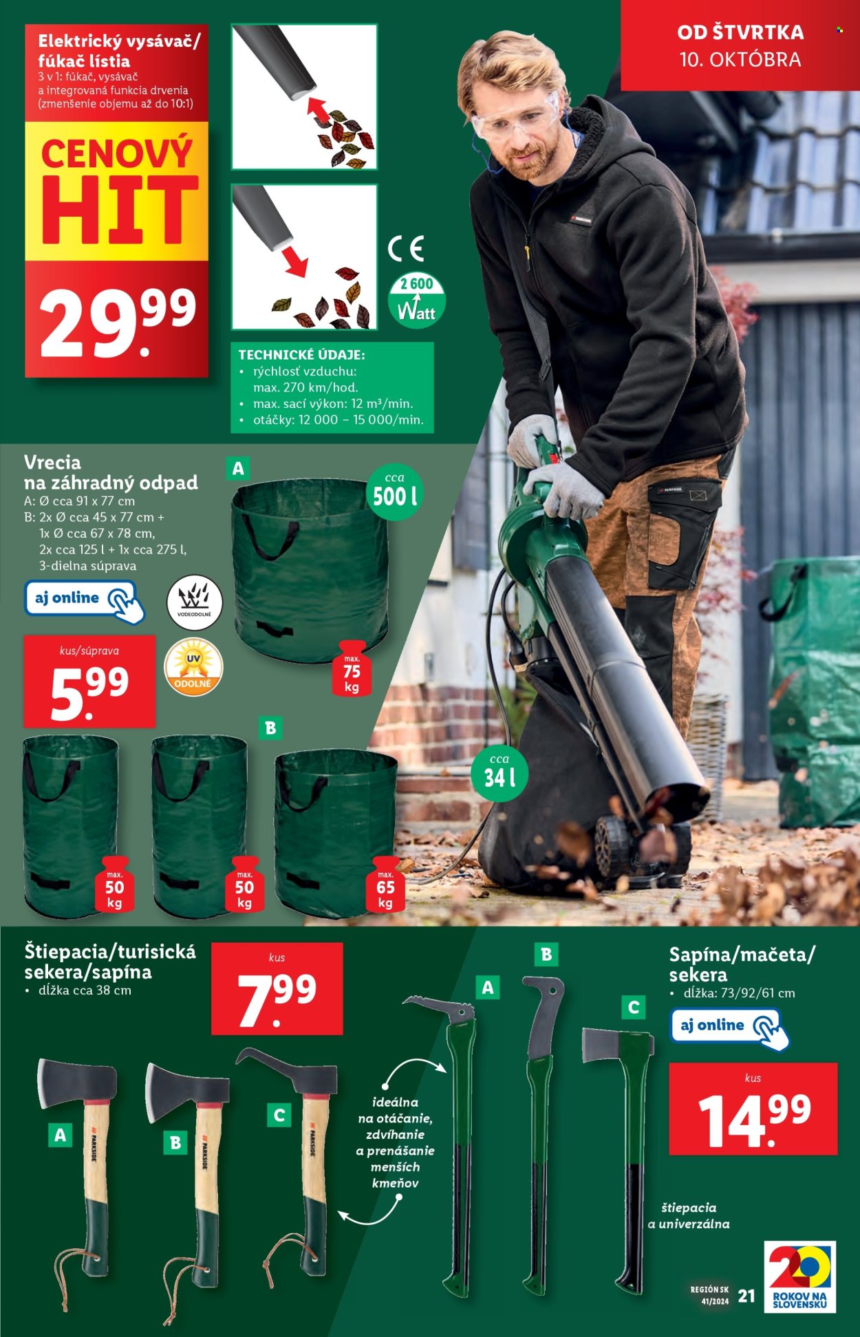 Leták Lidl - 7.10.2024 - 13.10.2024. Strana 71