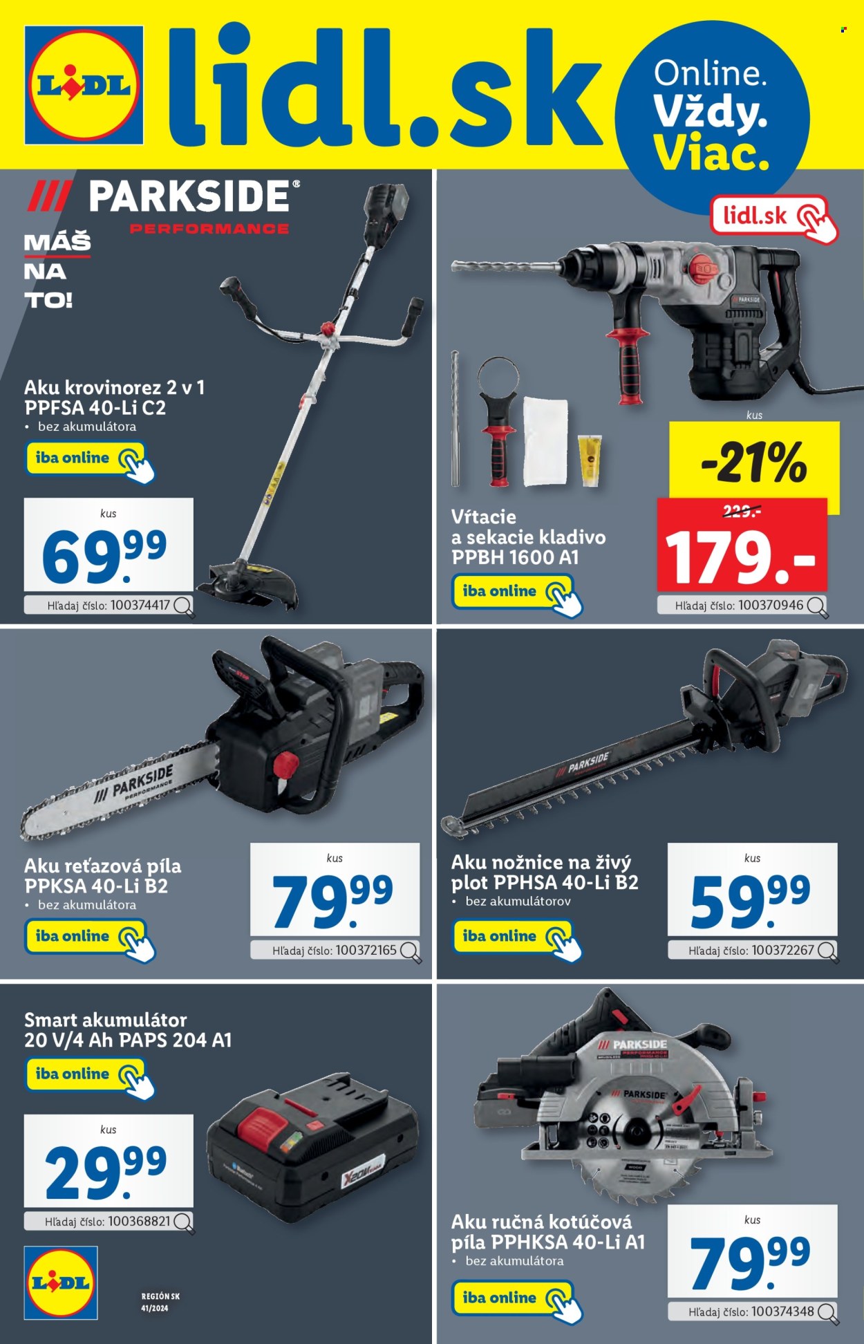 Leták Lidl - 7.10.2024 - 13.10.2024. Strana 74