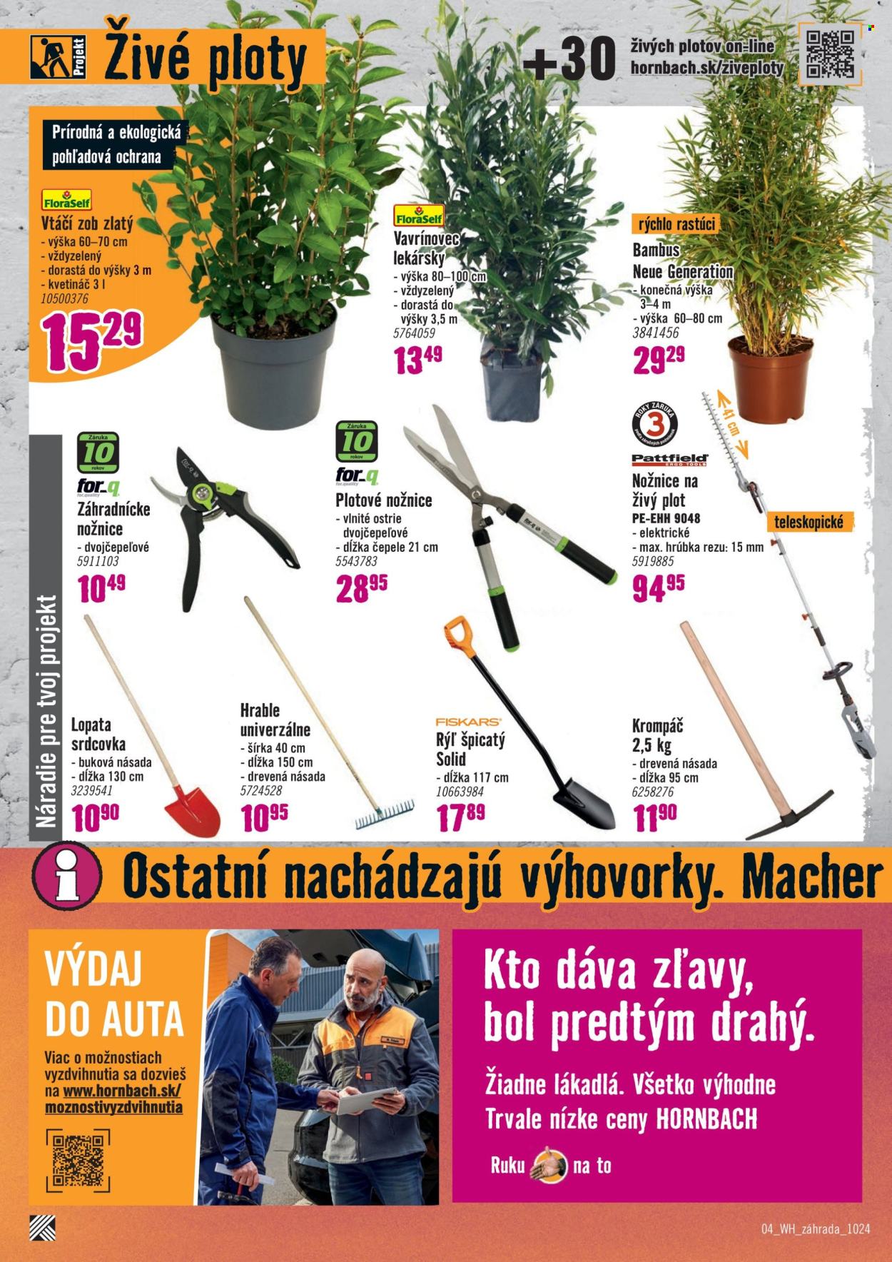 Leták Hornbach - 2.10.2024 - 16.10.2024. Strana 4