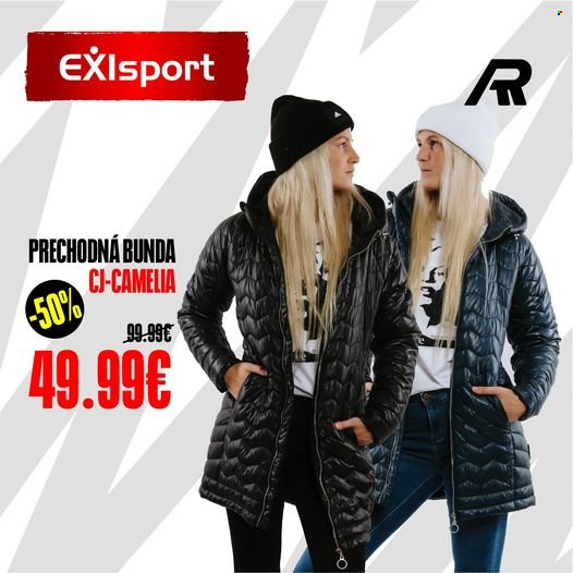 Leták Exisport. Strana 2