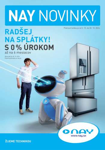 Leták NAY Elektrodom - 3.10.2024 - 30.10.2024.