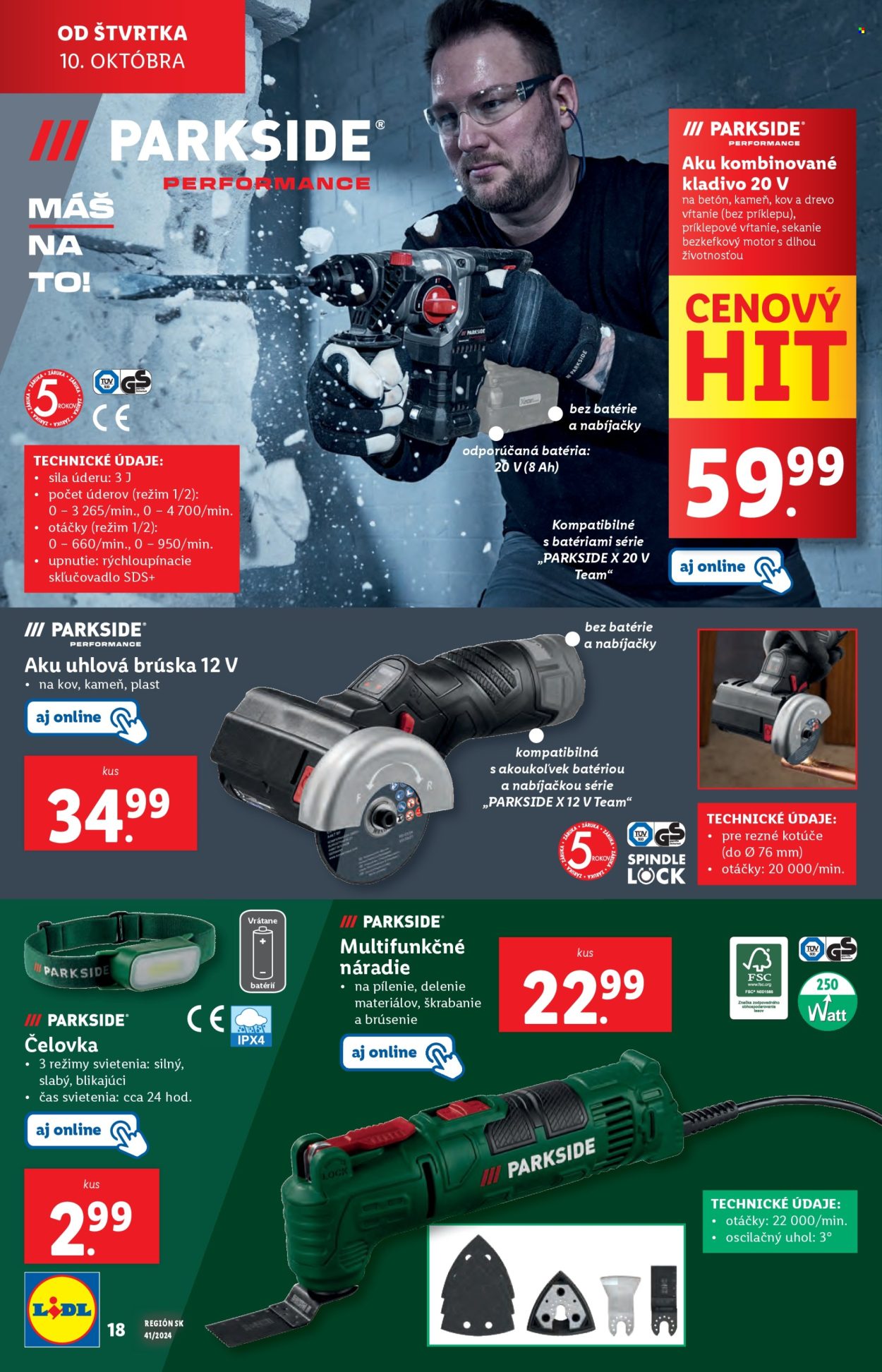 Leták Lidl - 10.10.2024 - 13.10.2024. Strana 70