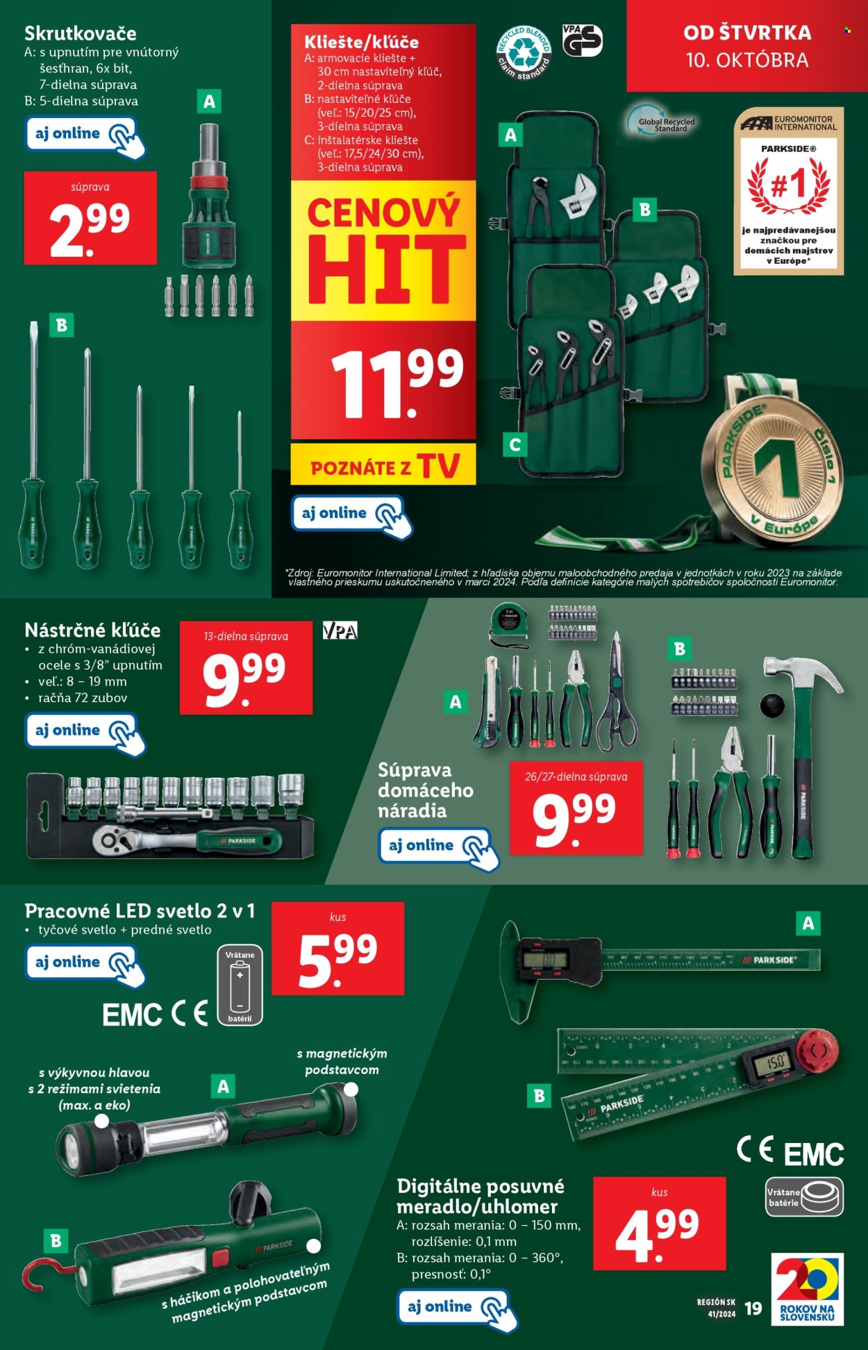 Leták Lidl - 10.10.2024 - 13.10.2024. Strana 71