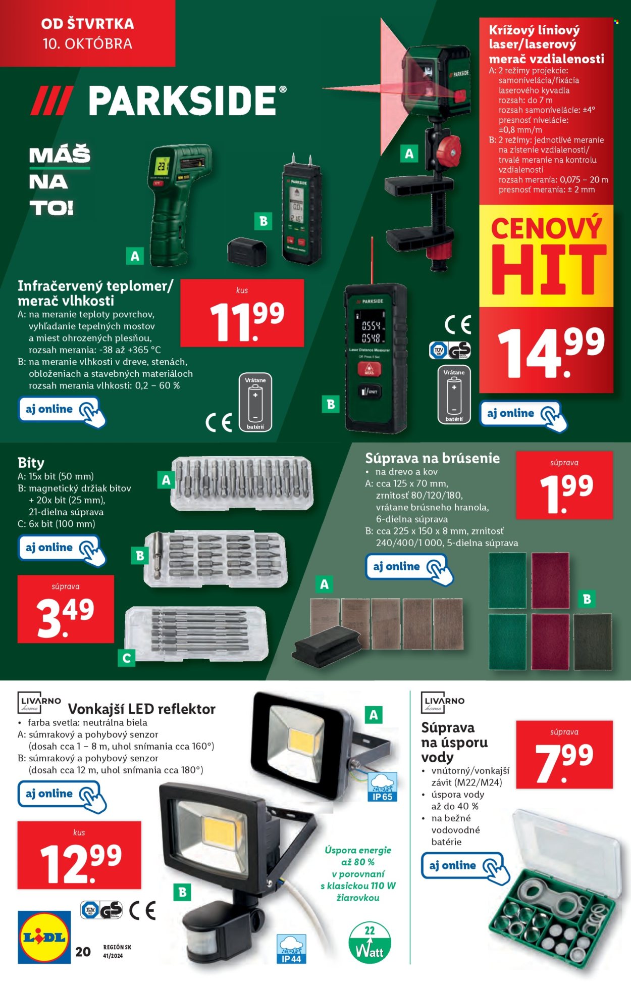 Leták Lidl - 10.10.2024 - 13.10.2024. Strana 72