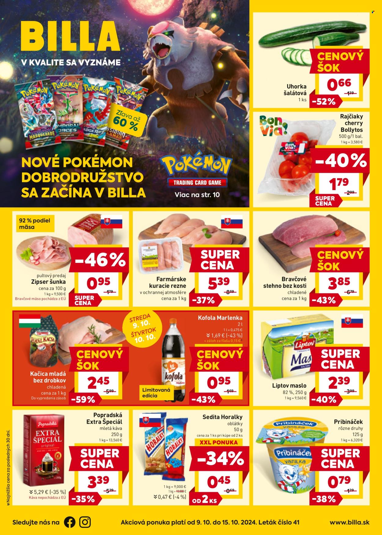 Leták Billa - 9.10.2024 - 15.10.2024. Strana 1