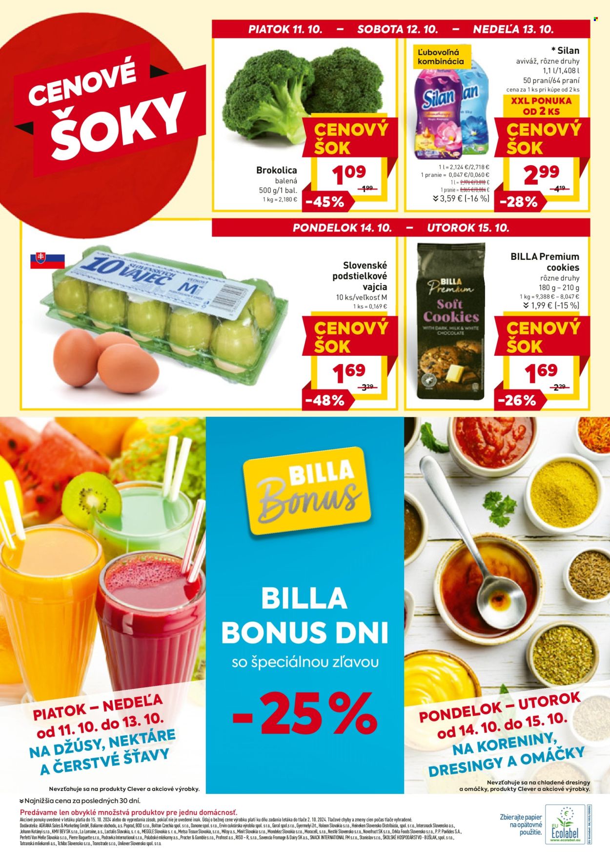 Leták Billa - 9.10.2024 - 15.10.2024. Strana 20