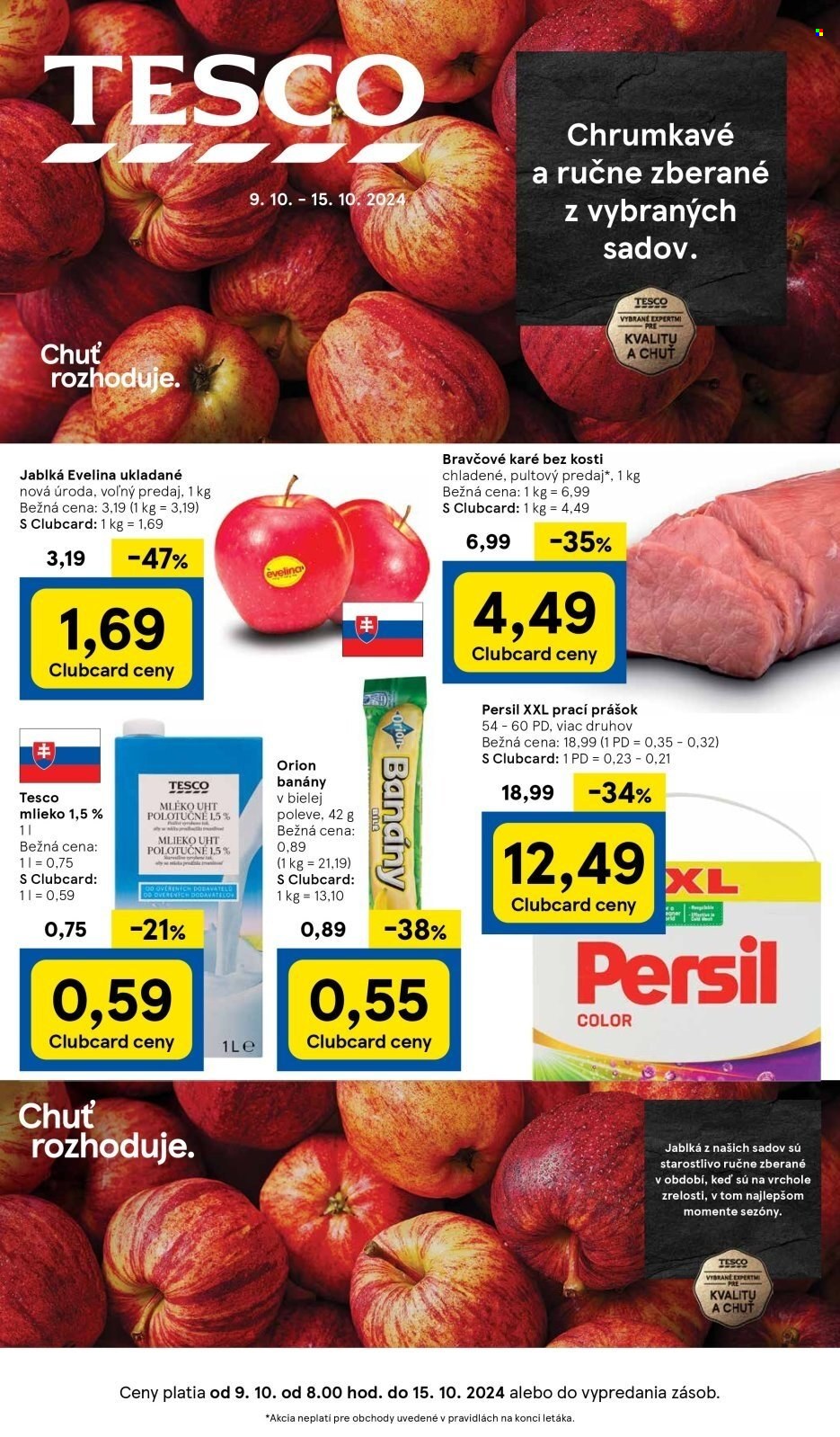 Leták TESCO - 9.10.2024 - 15.10.2024. Strana 1