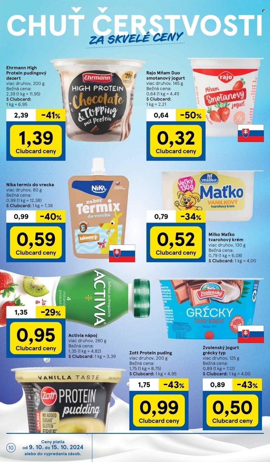 Leták TESCO - 9.10.2024 - 15.10.2024. Strana 10
