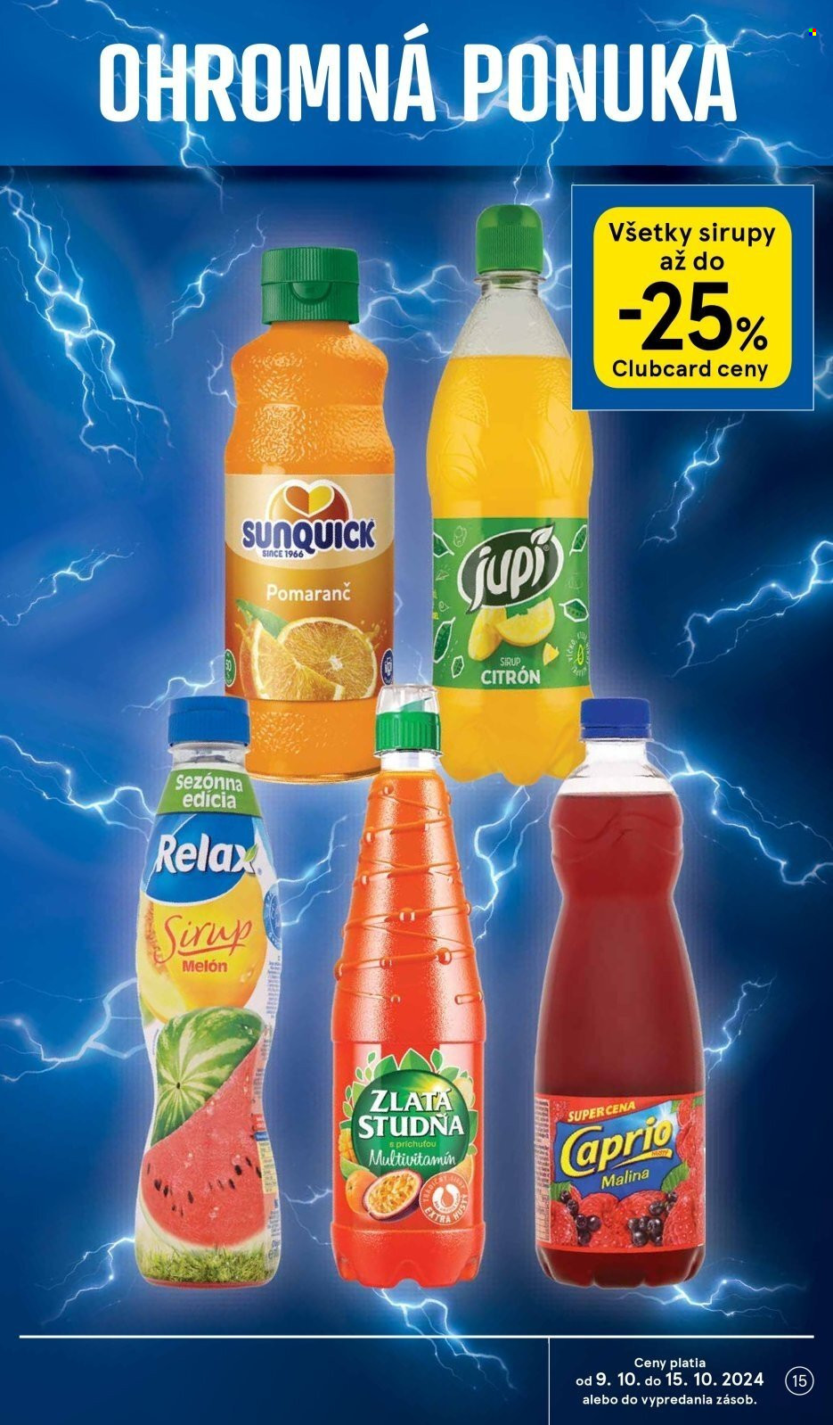 Leták TESCO - 9.10.2024 - 15.10.2024. Strana 15