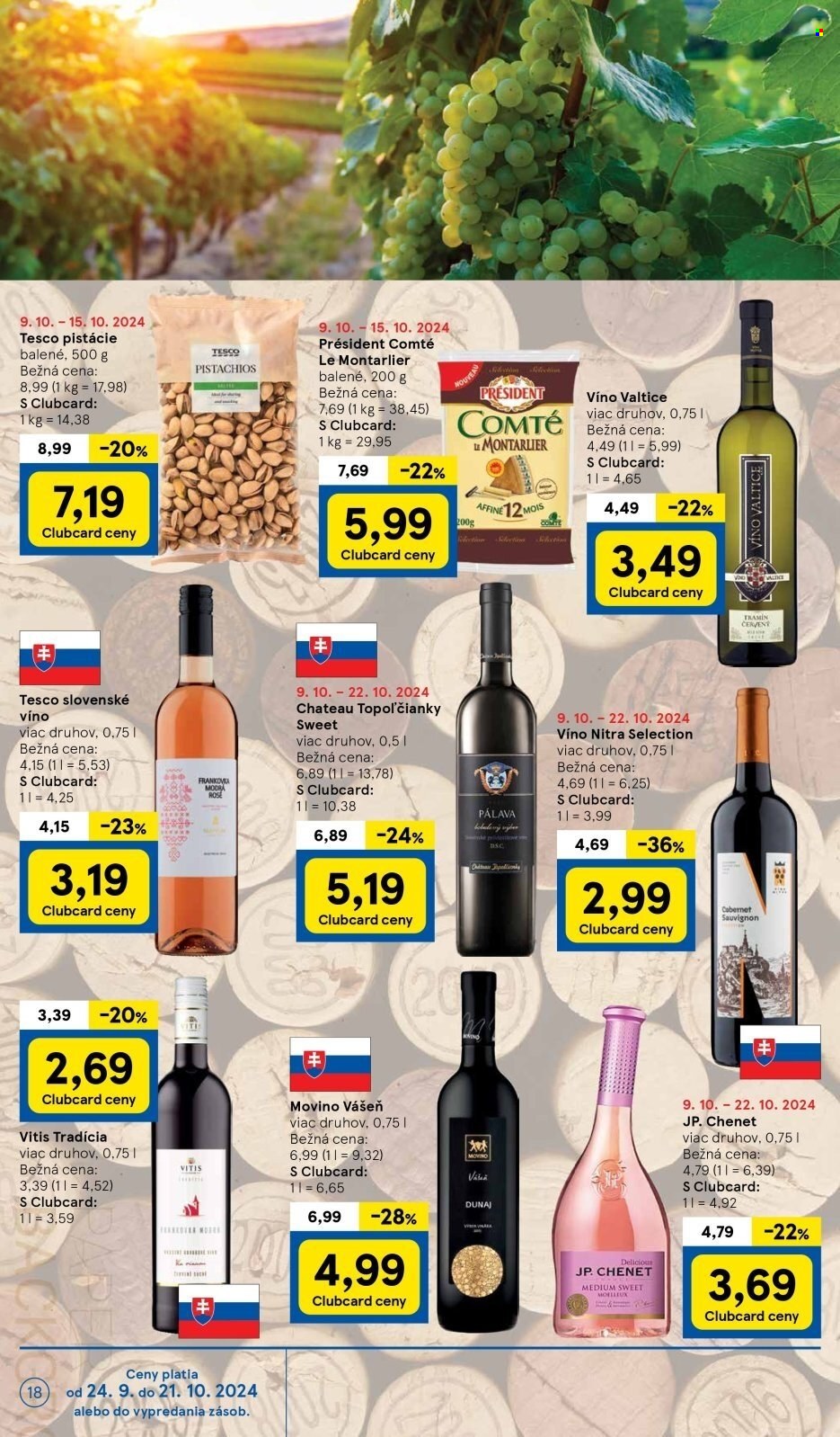 Leták TESCO - 9.10.2024 - 15.10.2024. Strana 18