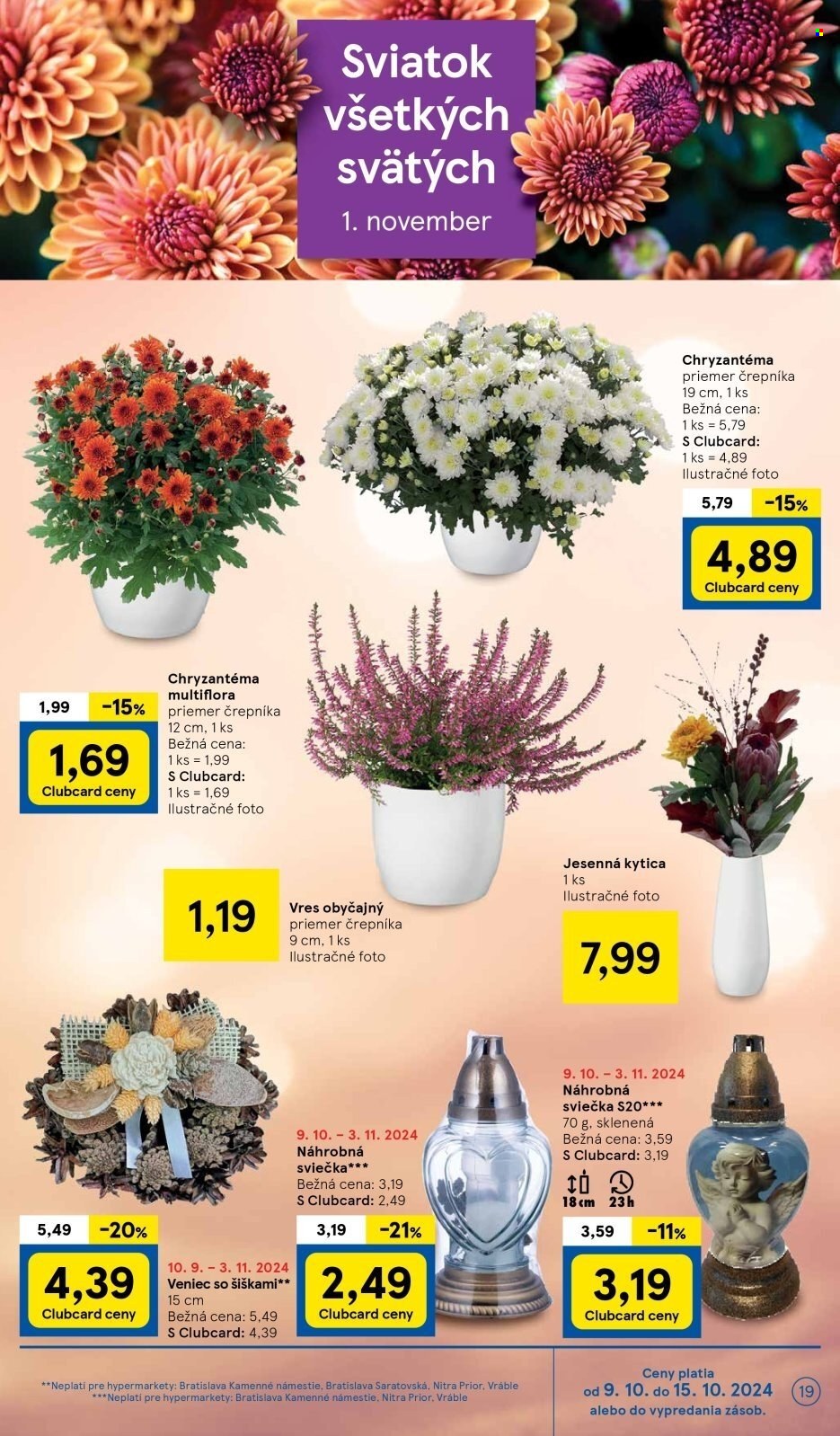 Leták TESCO - 9.10.2024 - 15.10.2024. Strana 19