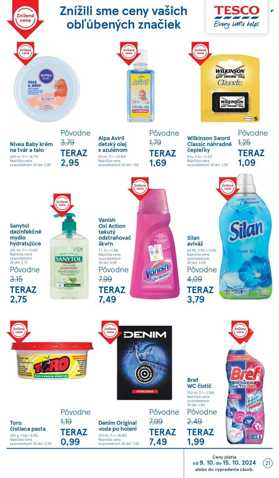 Leták TESCO - 9.10.2024 - 15.10.2024. Strana 21