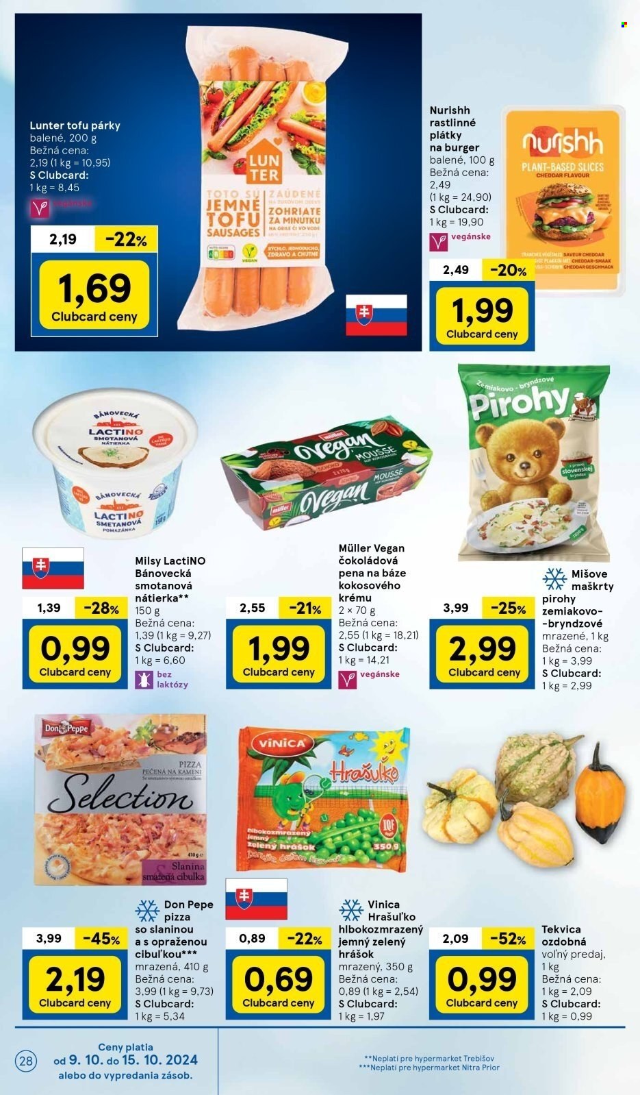 Leták TESCO - 9.10.2024 - 15.10.2024. Strana 28