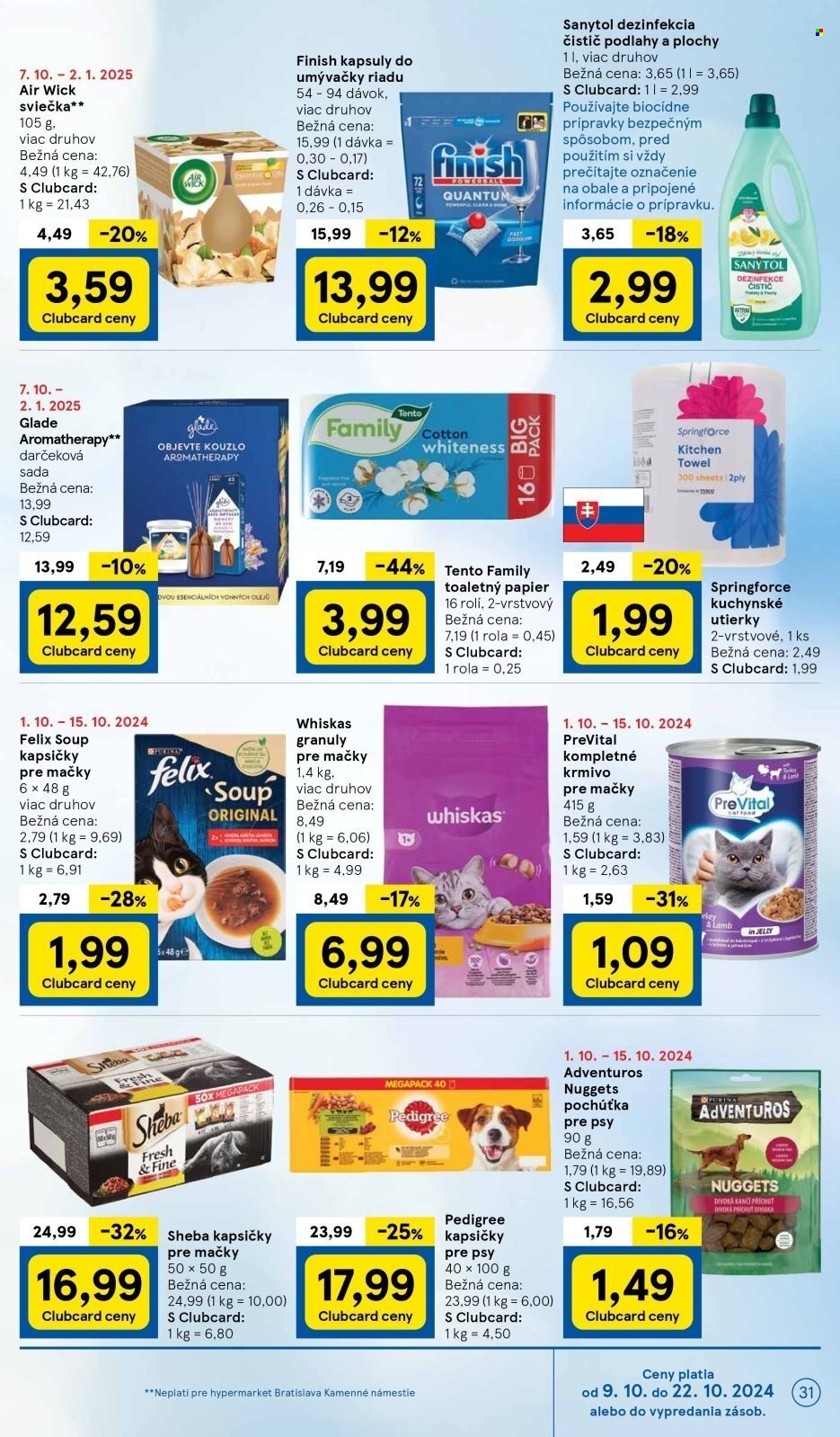 Leták TESCO - 9.10.2024 - 15.10.2024. Strana 31