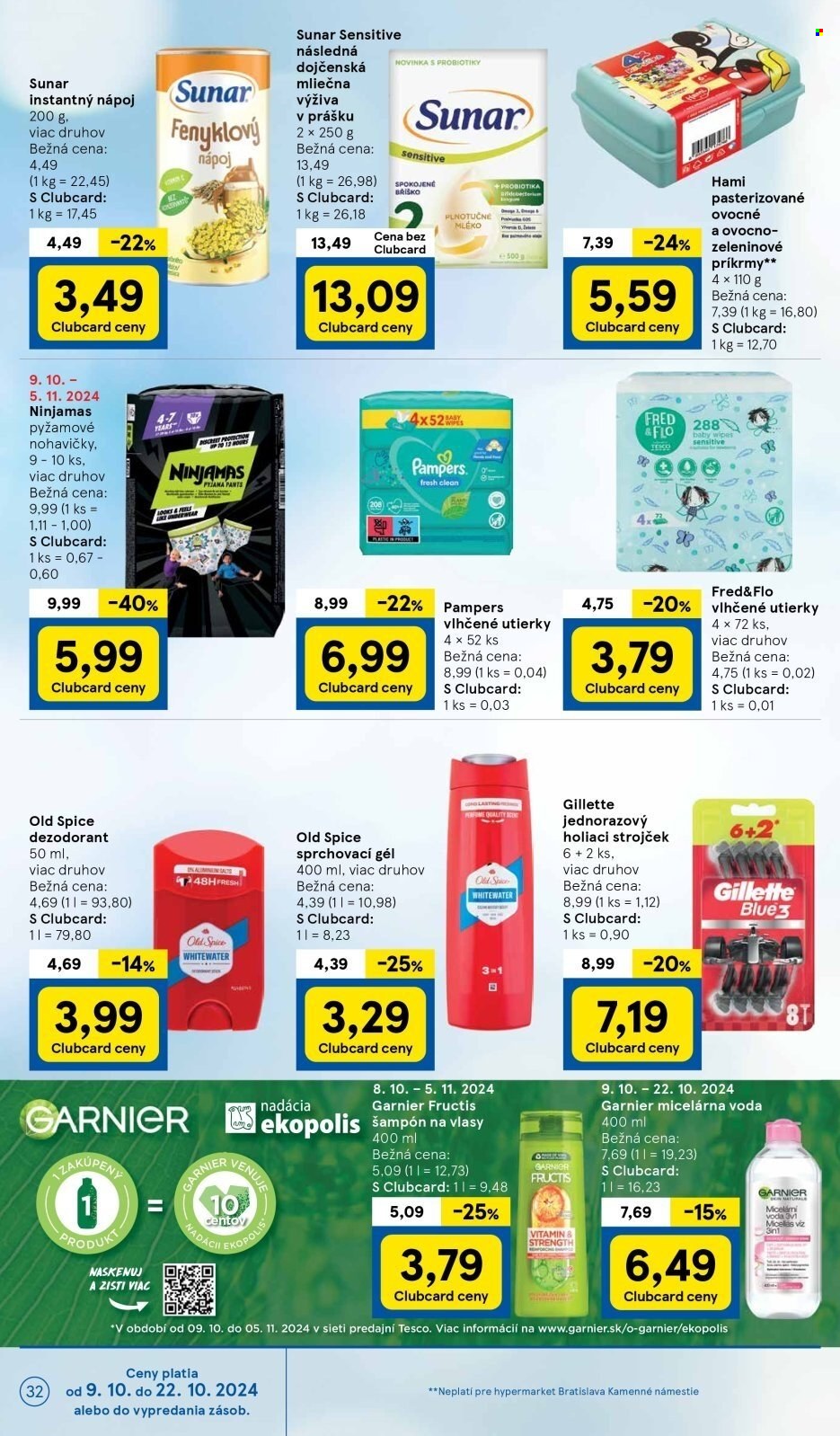 Leták TESCO - 9.10.2024 - 15.10.2024. Strana 32