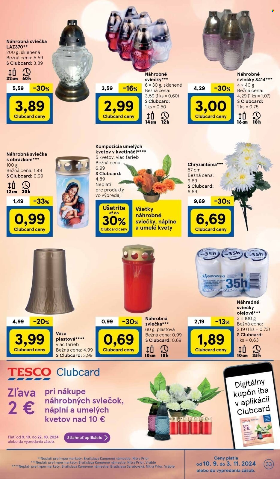 Leták TESCO - 9.10.2024 - 15.10.2024. Strana 33