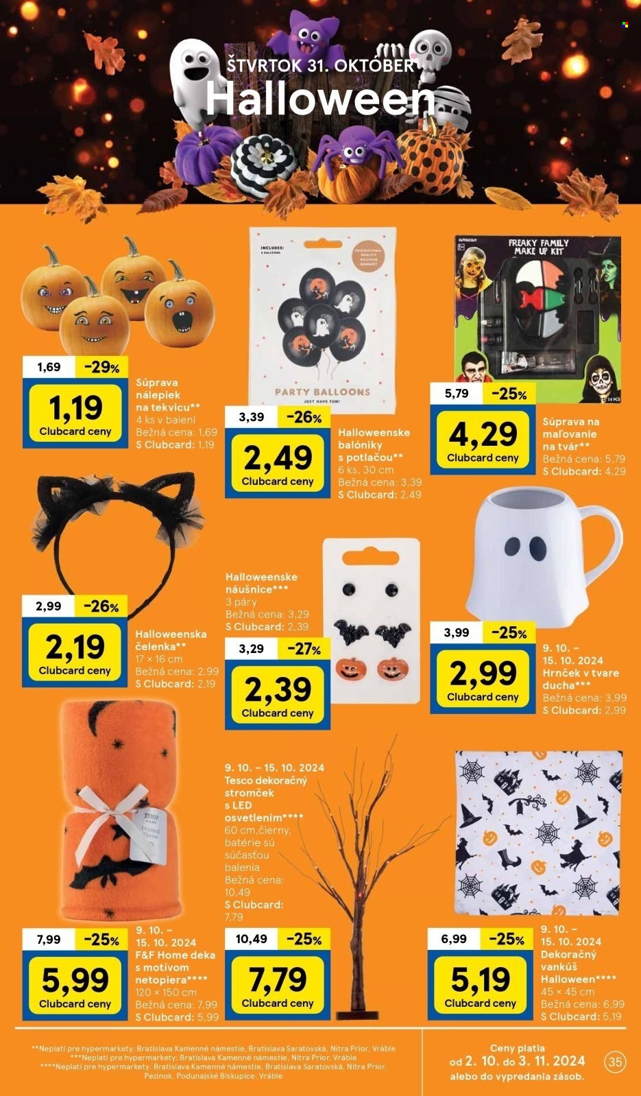 Leták TESCO - 9.10.2024 - 15.10.2024. Strana 35
