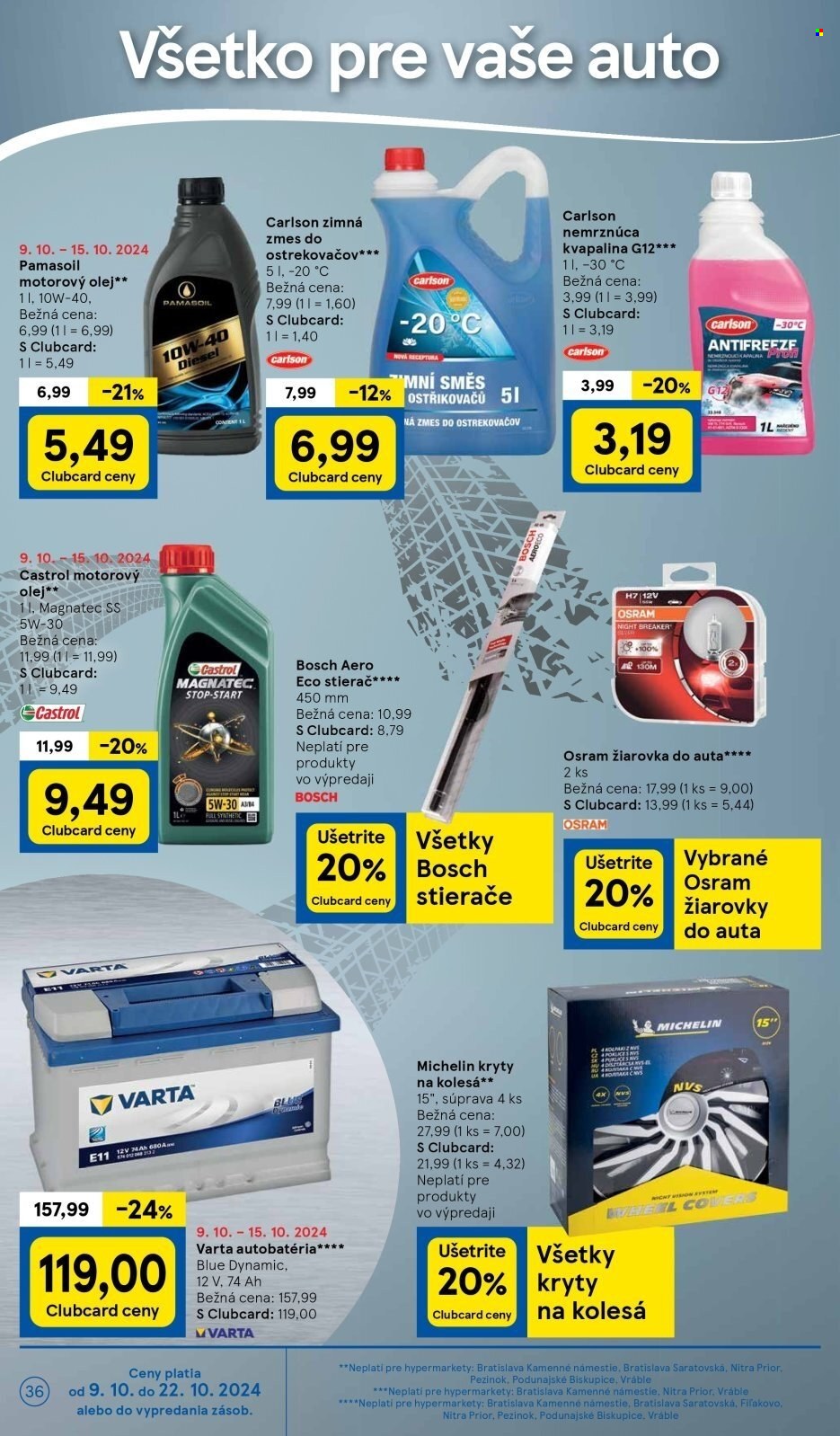 Leták TESCO - 9.10.2024 - 15.10.2024. Strana 36