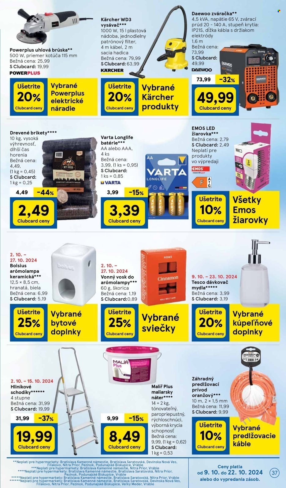 Leták TESCO - 9.10.2024 - 15.10.2024. Strana 37