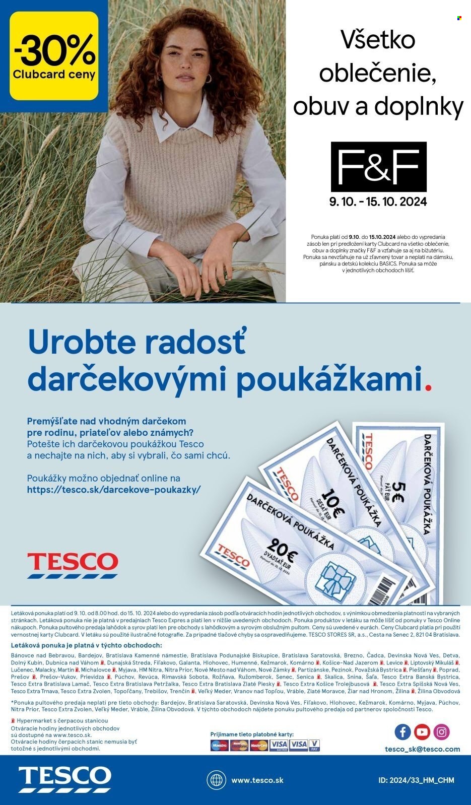 Leták TESCO - 9.10.2024 - 15.10.2024. Strana 40