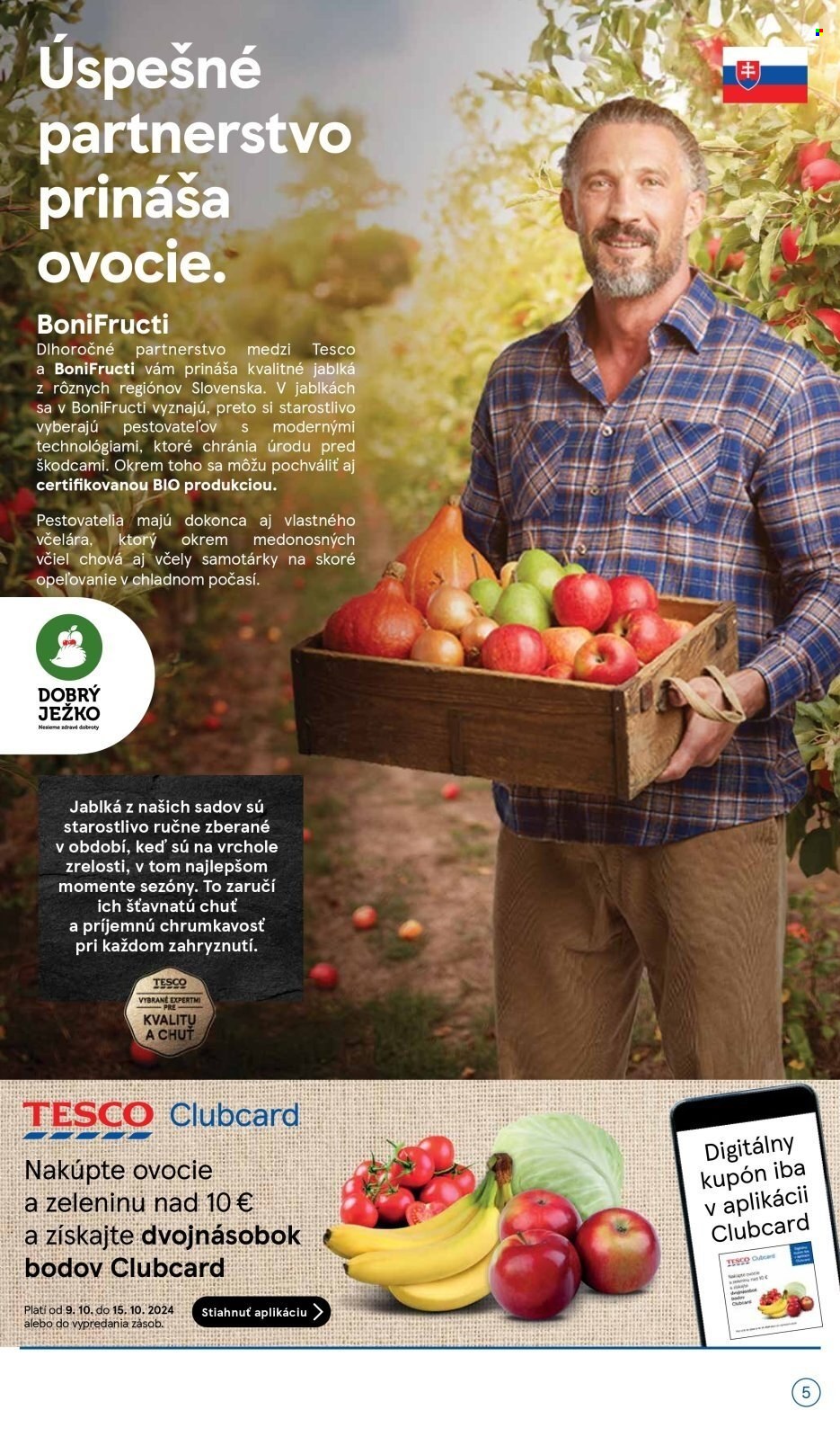 Leták TESCO supermarket - 9.10.2024 - 15.10.2024. Strana 5