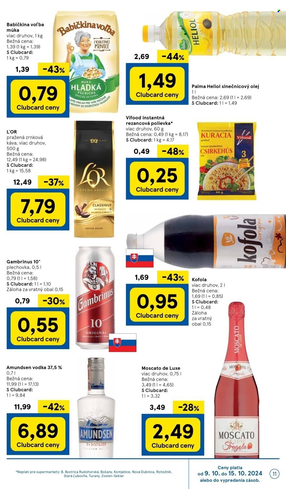 Leták TESCO supermarket - 9.10.2024 - 15.10.2024. Strana 11