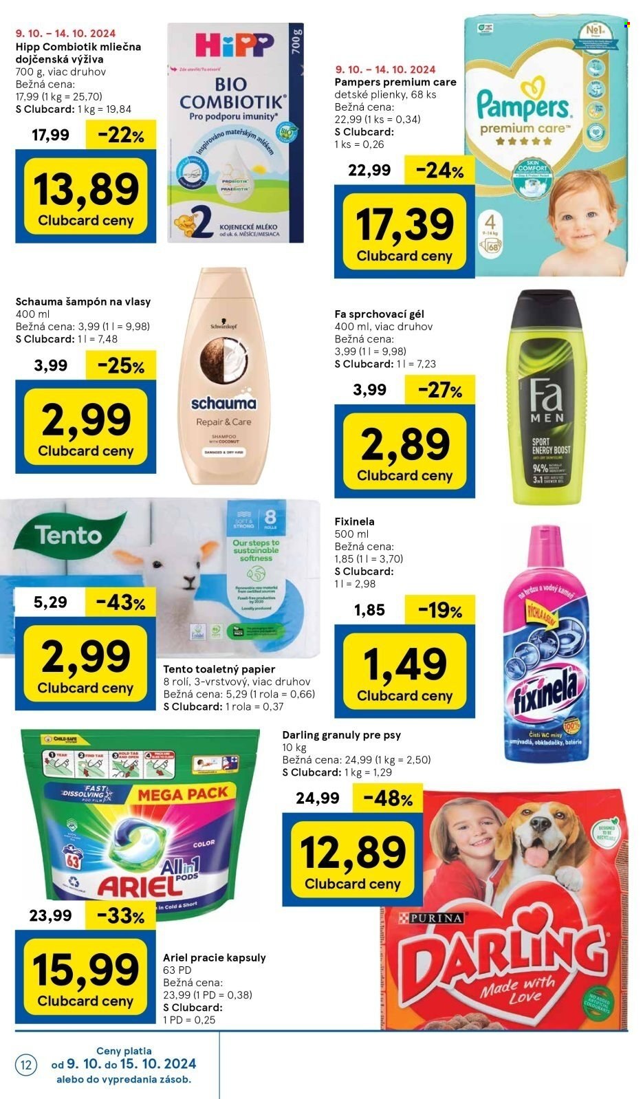 Leták TESCO supermarket - 9.10.2024 - 15.10.2024. Strana 12