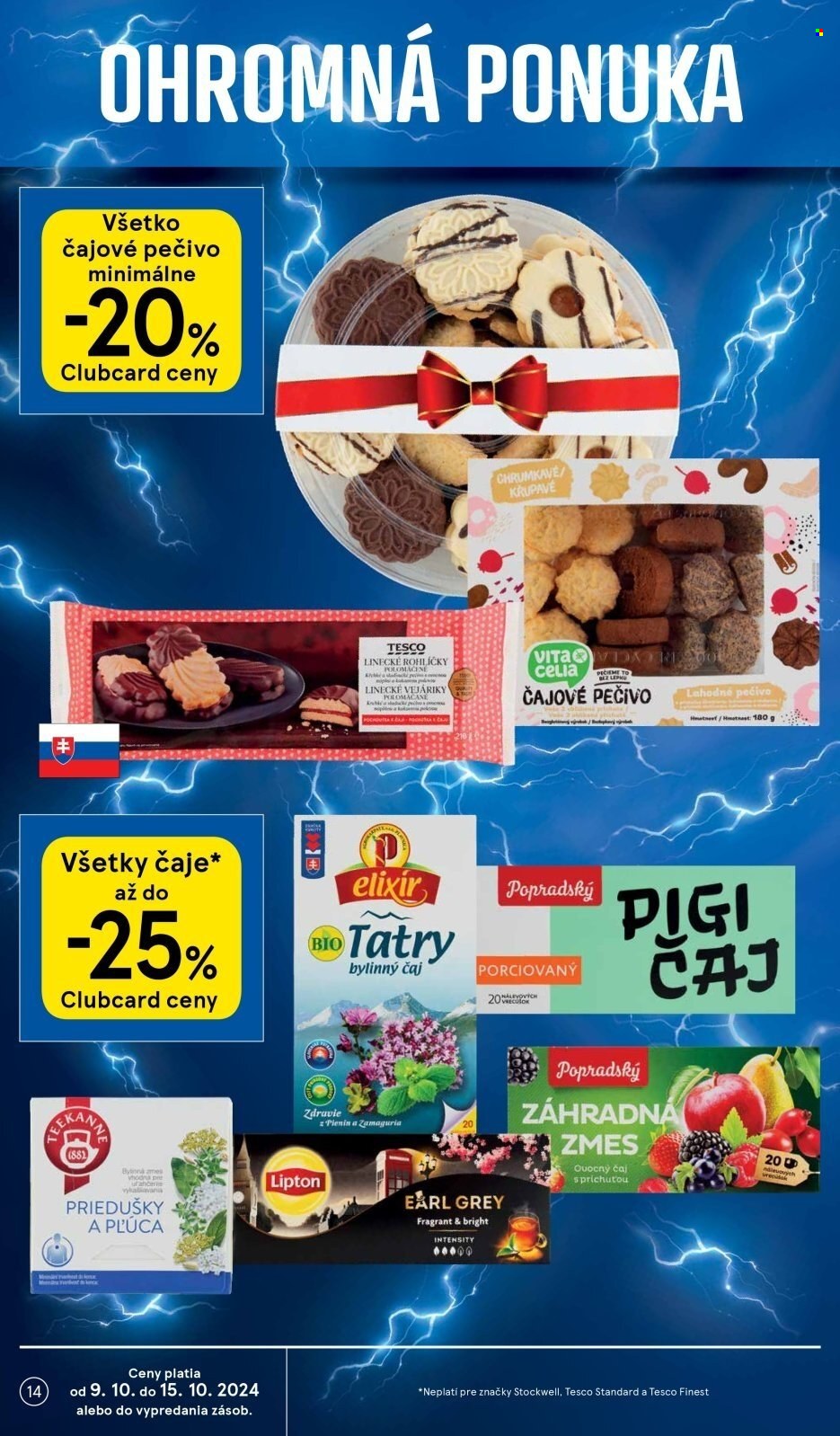 Leták TESCO supermarket - 9.10.2024 - 15.10.2024. Strana 14