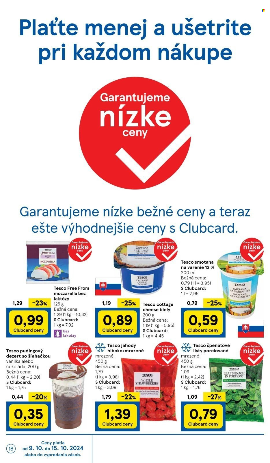Leták TESCO supermarket - 9.10.2024 - 15.10.2024. Strana 18