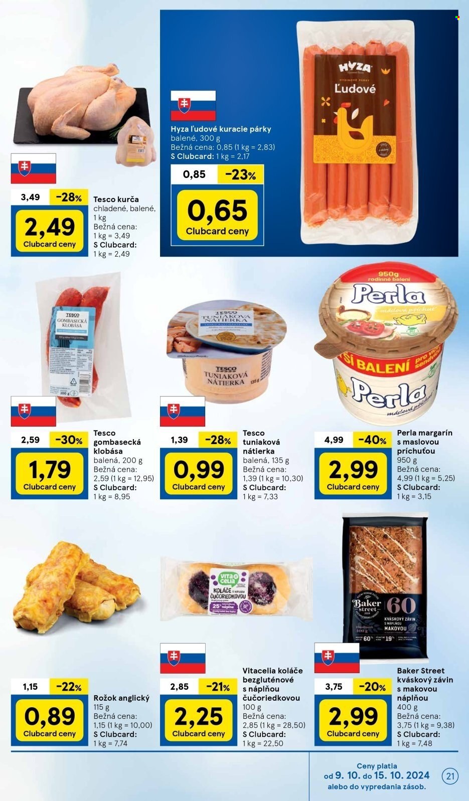 Leták TESCO supermarket - 9.10.2024 - 15.10.2024. Strana 21
