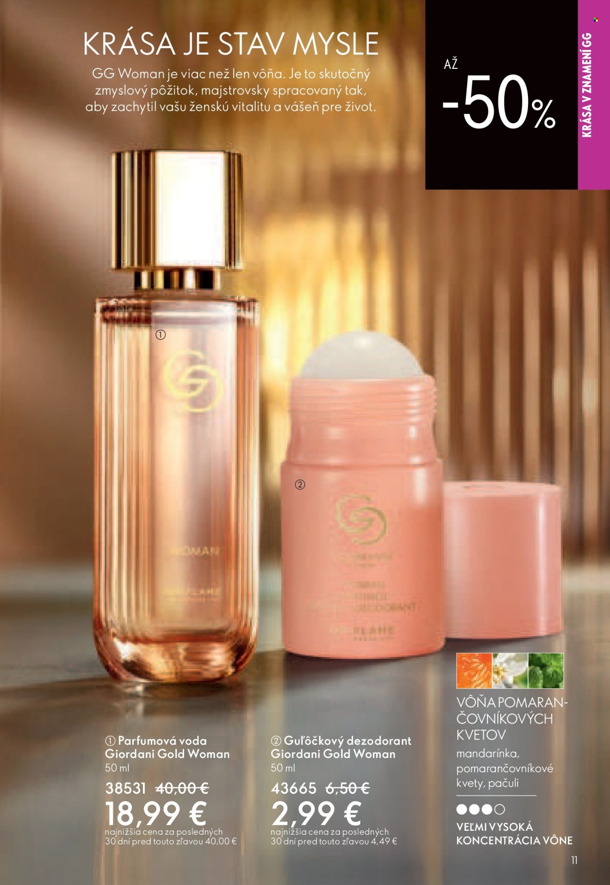 Leták Oriflame - 20.10.2024 - 9.11.2024. Strana 11