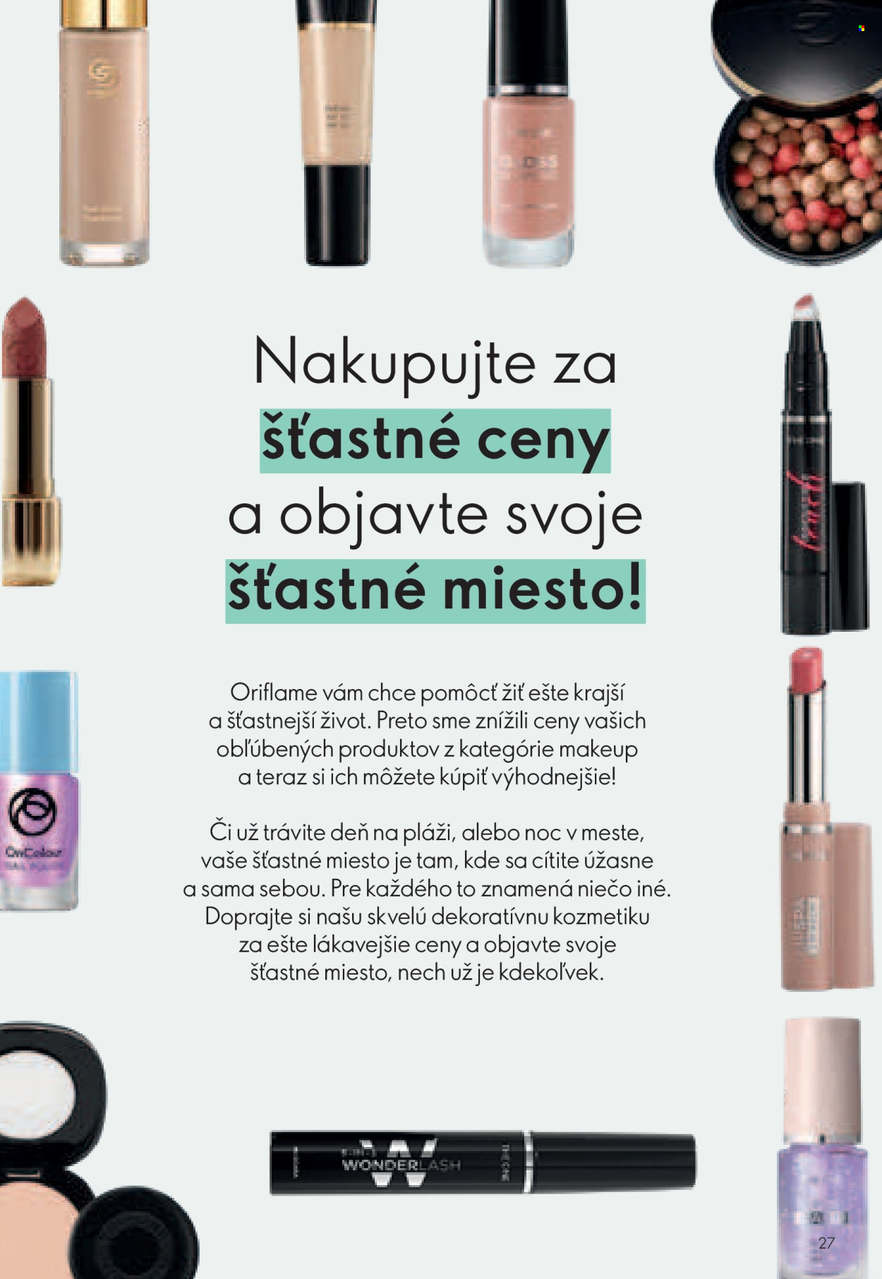 Leták Oriflame - 20.10.2024 - 9.11.2024. Strana 27