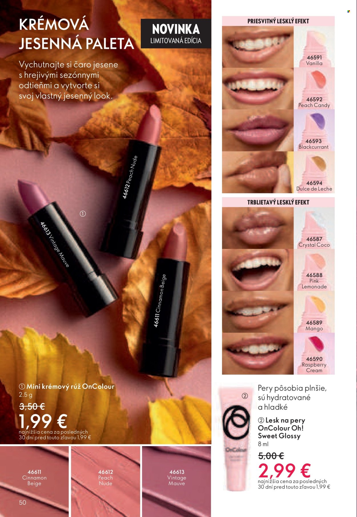 Leták Oriflame - 20.10.2024 - 9.11.2024. Strana 50