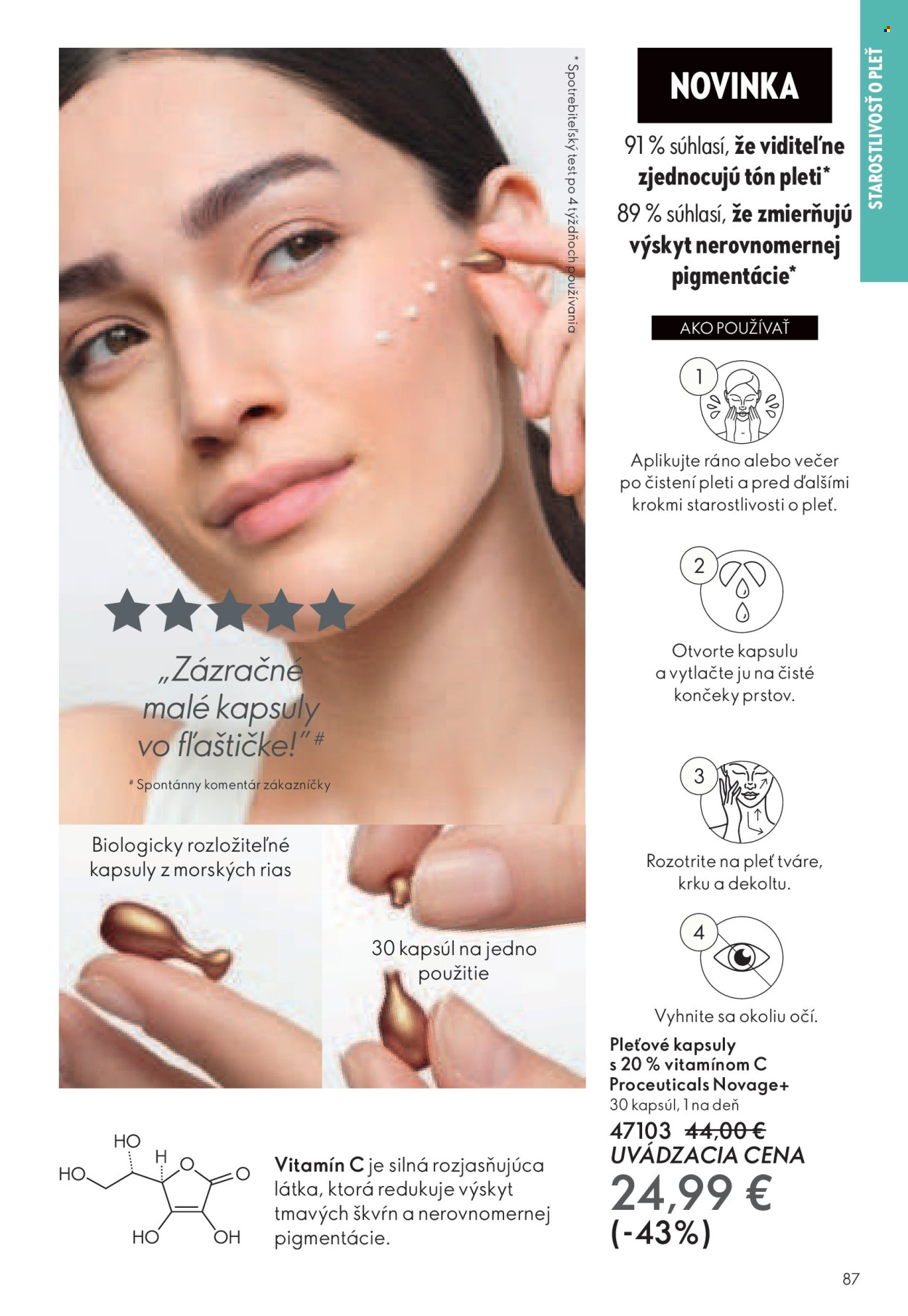 Leták Oriflame - 20.10.2024 - 9.11.2024. Strana 87
