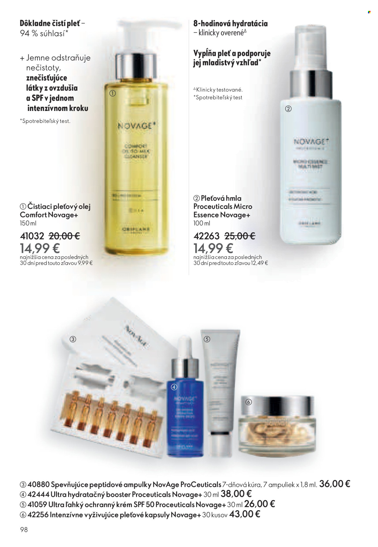Leták Oriflame - 20.10.2024 - 9.11.2024. Strana 98