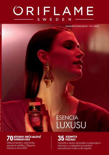 Leták Oriflame - 20.10.2024 - 9.11.2024.