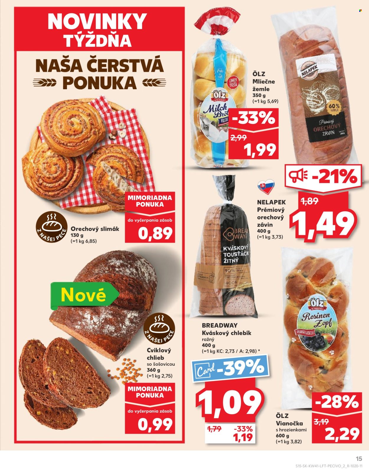Leták Kaufland - 10.10.2024 - 16.10.2024. Strana 15