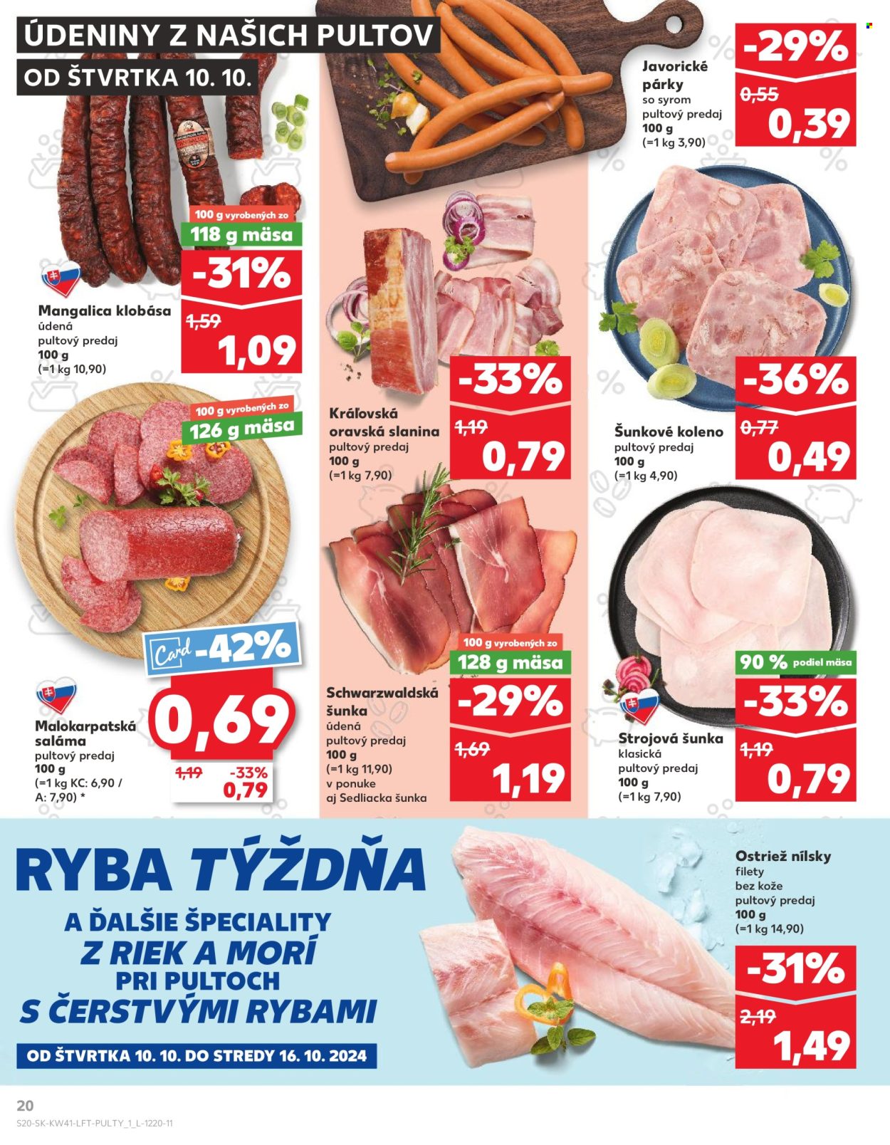 Leták Kaufland - 10.10.2024 - 16.10.2024. Strana 20