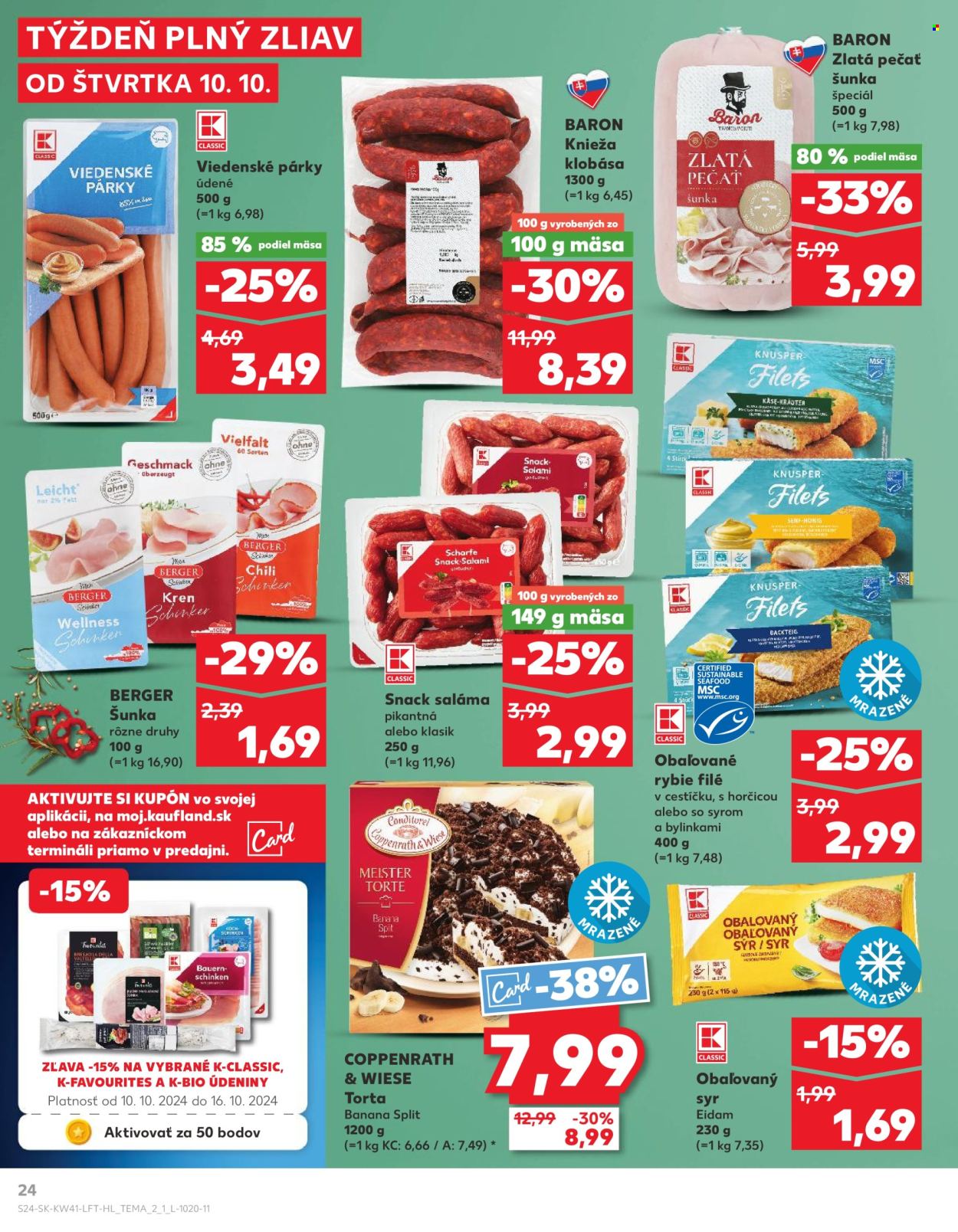 Leták Kaufland - 10.10.2024 - 16.10.2024. Strana 24