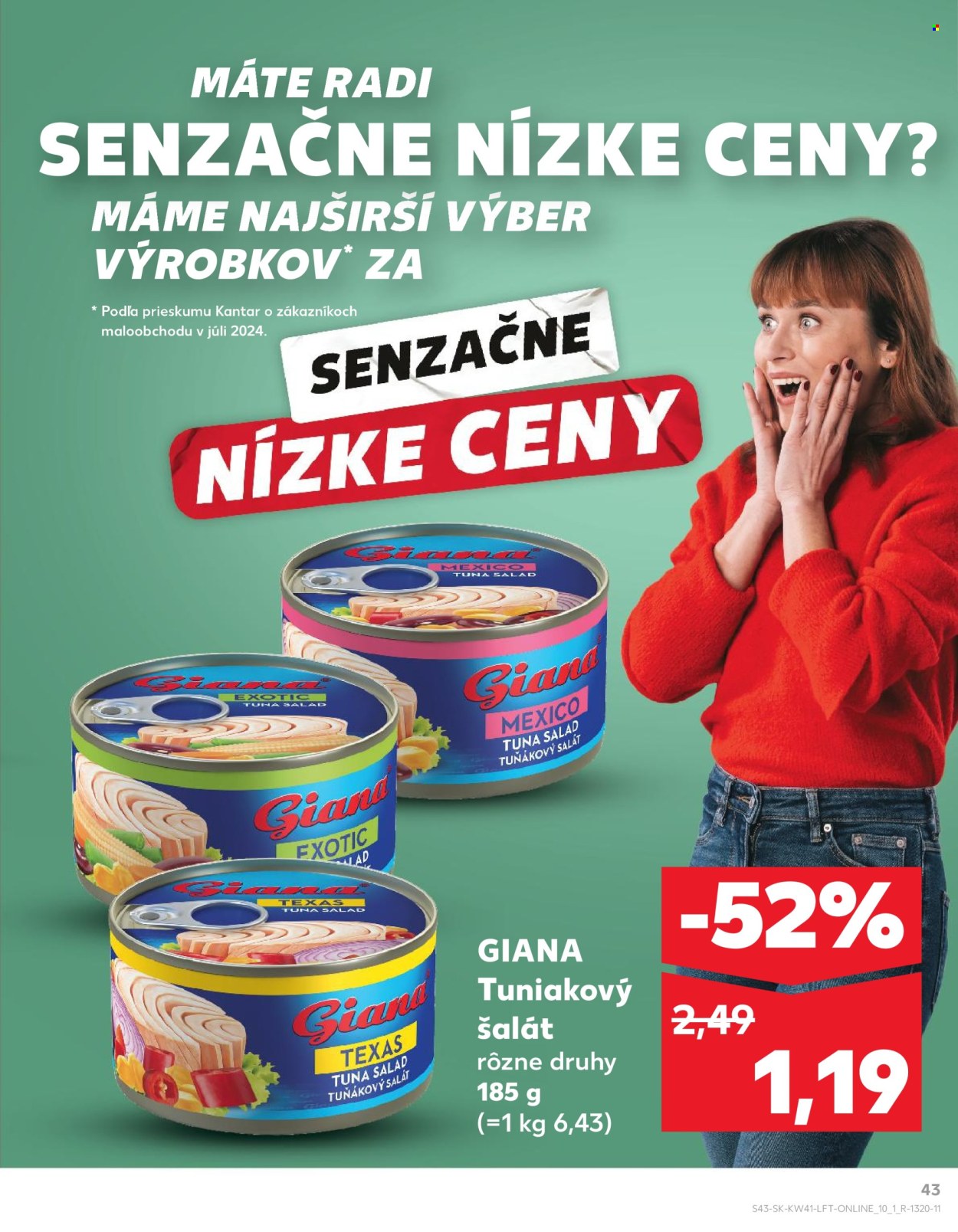 Leták Kaufland - 10.10.2024 - 16.10.2024. Strana 43