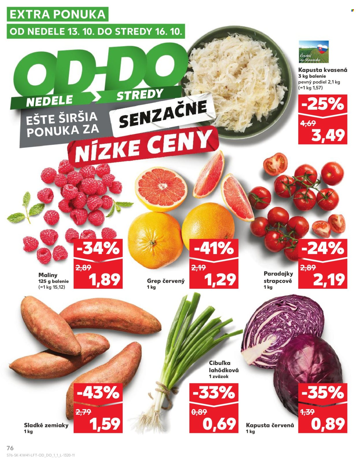 Leták Kaufland - 10.10.2024 - 16.10.2024. Strana 76