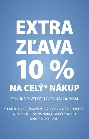 Leták JYSK - 9.10.2024 - 15.10.2024.
