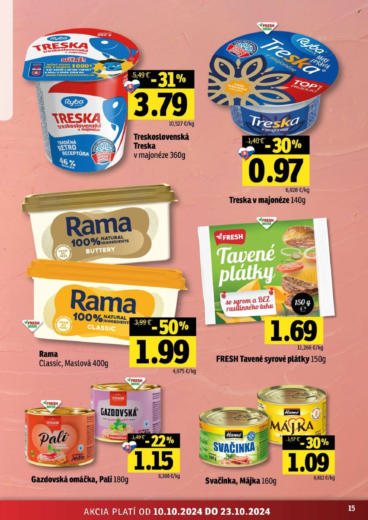 Leták FRESH - 10.10.2024 - 23.10.2024. Strana 15